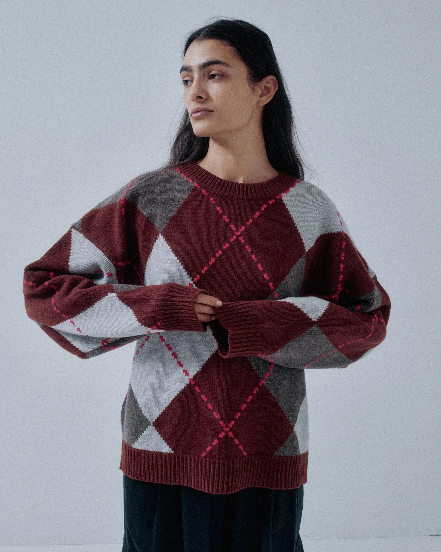 Us Pre Argyle Sweater in Argyle sold by Sayaka Davis product image thumbnail 3