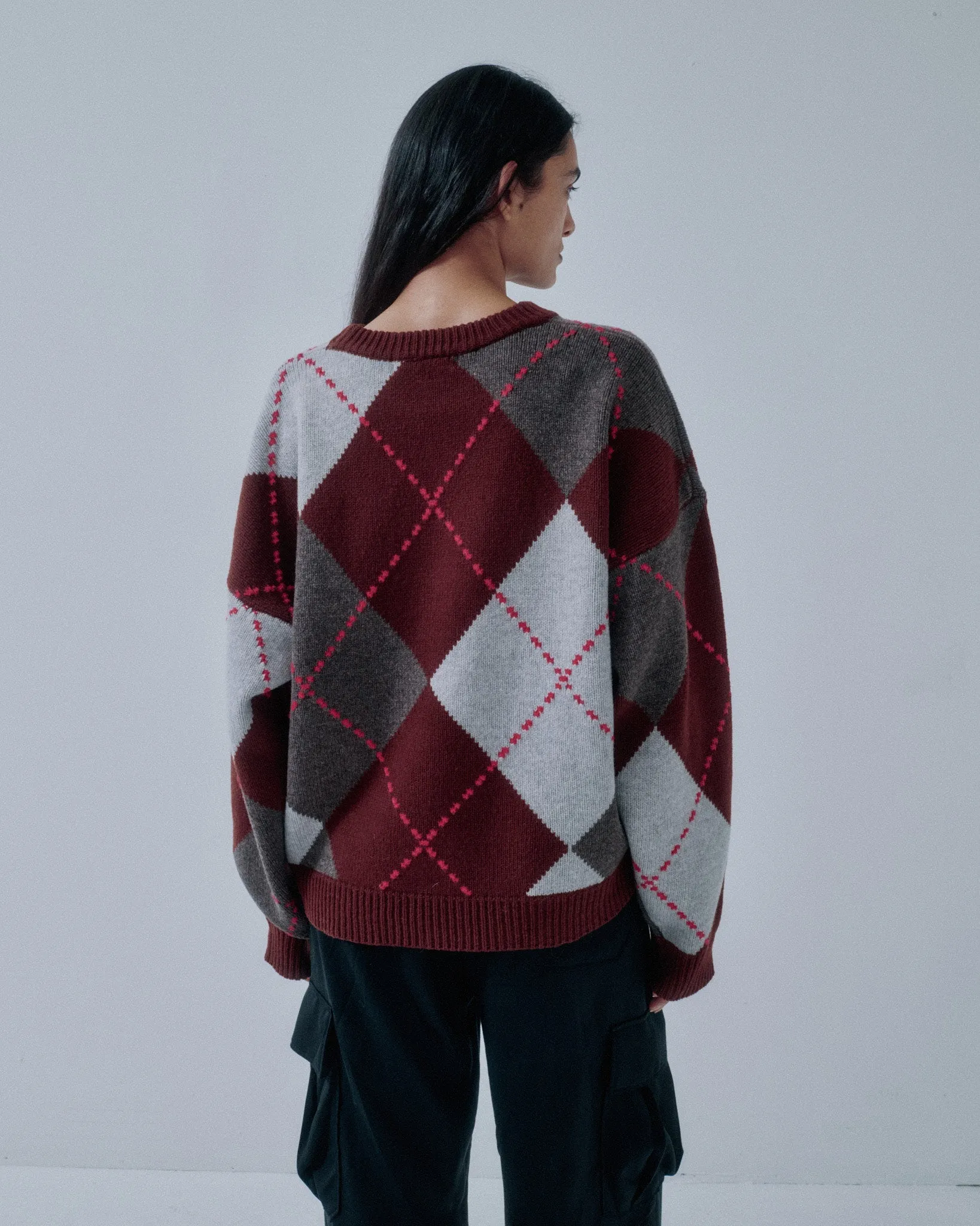 Us Pre Argyle Sweater in Argyle sold by Sayaka Davis product image thumbnail 4