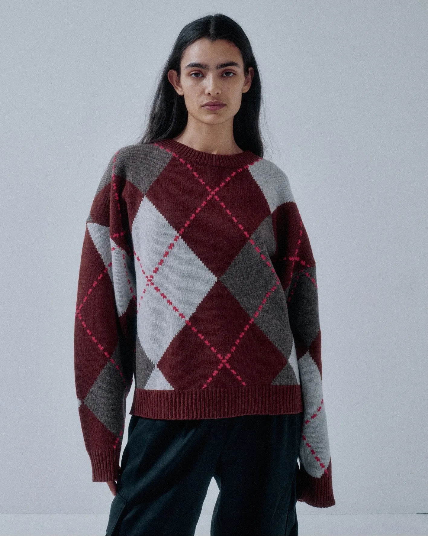 Us Pre Argyle Sweater in Argyle sold by Sayaka Davis