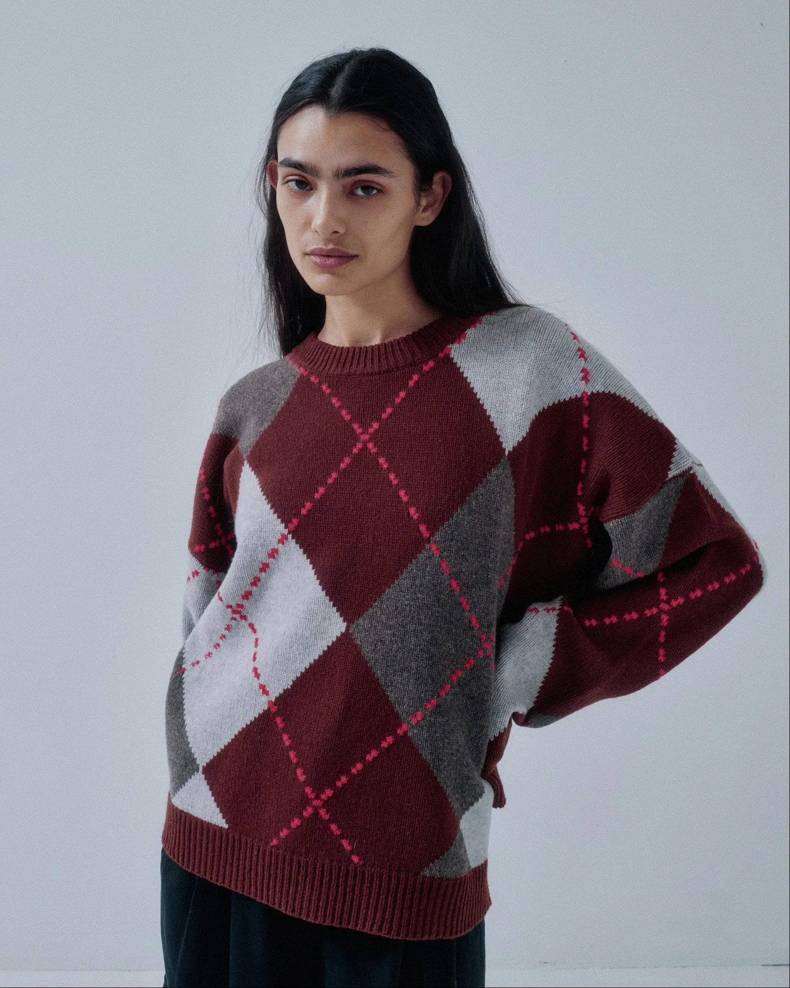 Us Pre Argyle Sweater in Argyle sold by Sayaka Davis product image thumbnail 5