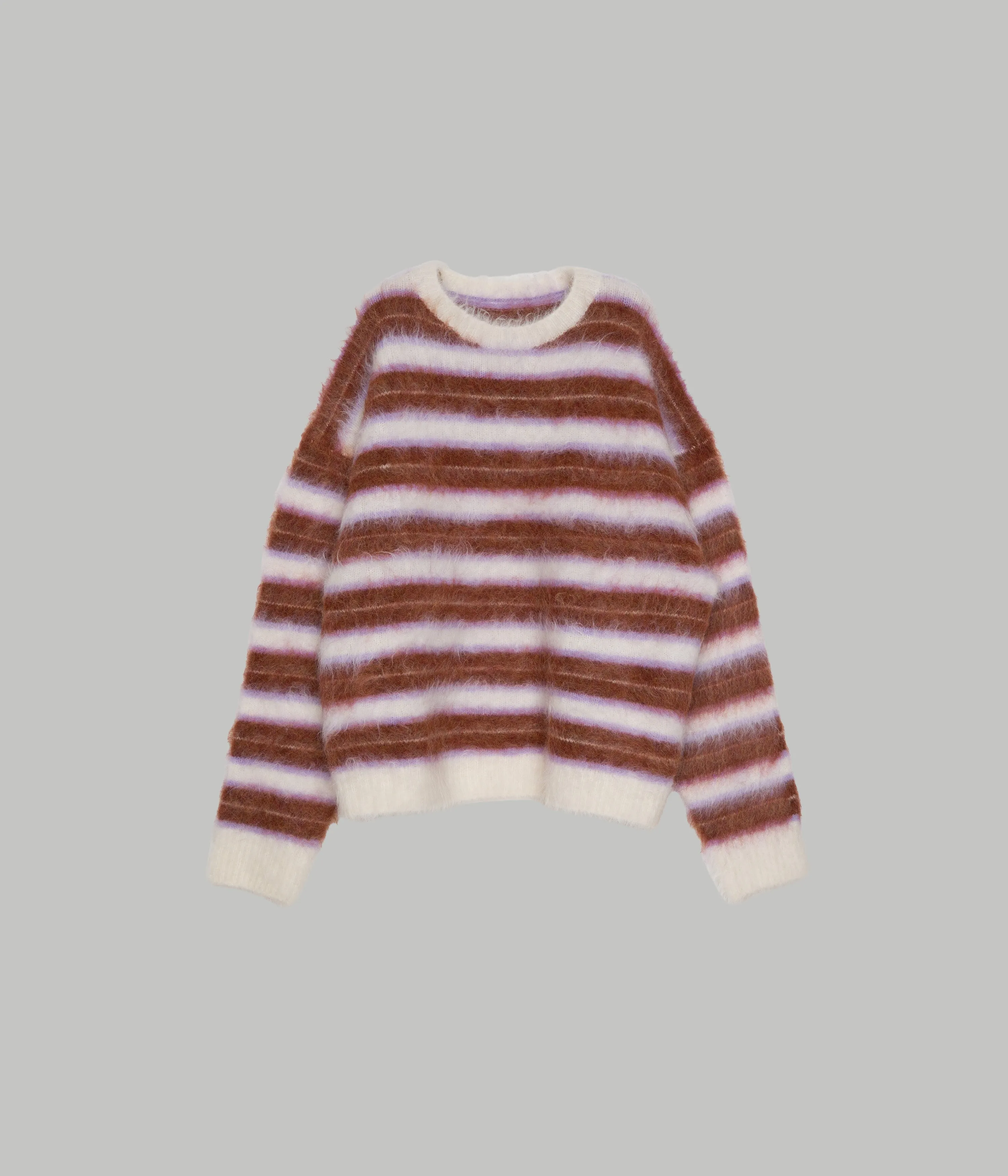 Us Pre Fuzzy Striped Sweater in Stripes sold by Sayaka Davis product image thumbnail 5