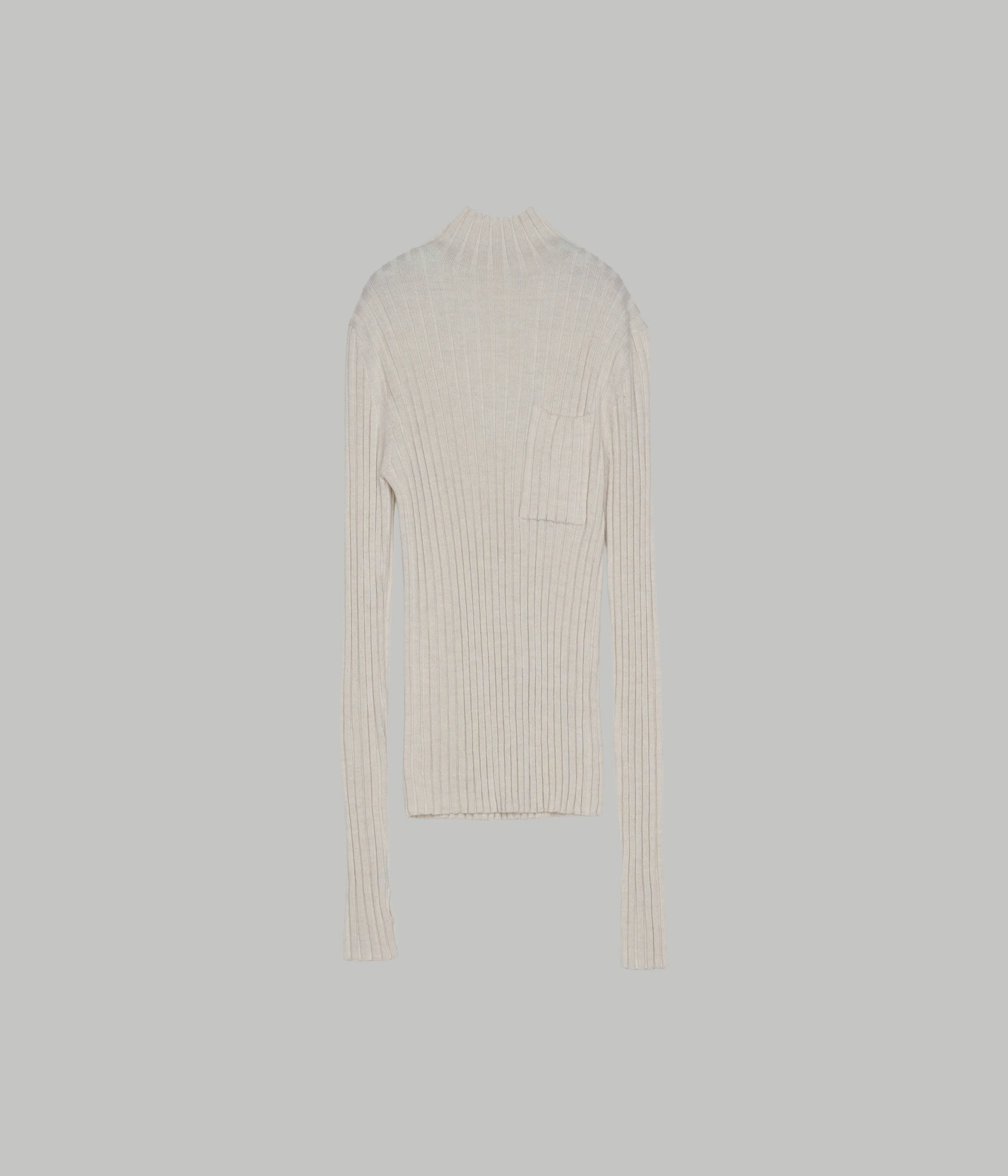 Us Pre Wide Rib Mockneck in Mist sold by Sayaka Davis product image thumbnail 5
