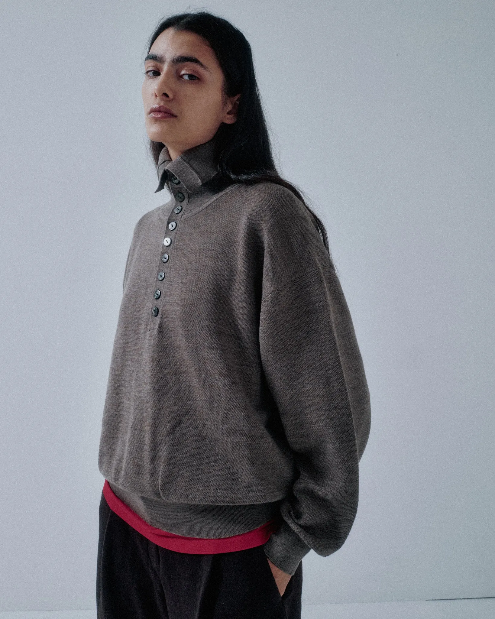 Us Pre Highneck Henry in Oatmeal sold by Sayaka Davis product image thumbnail 2