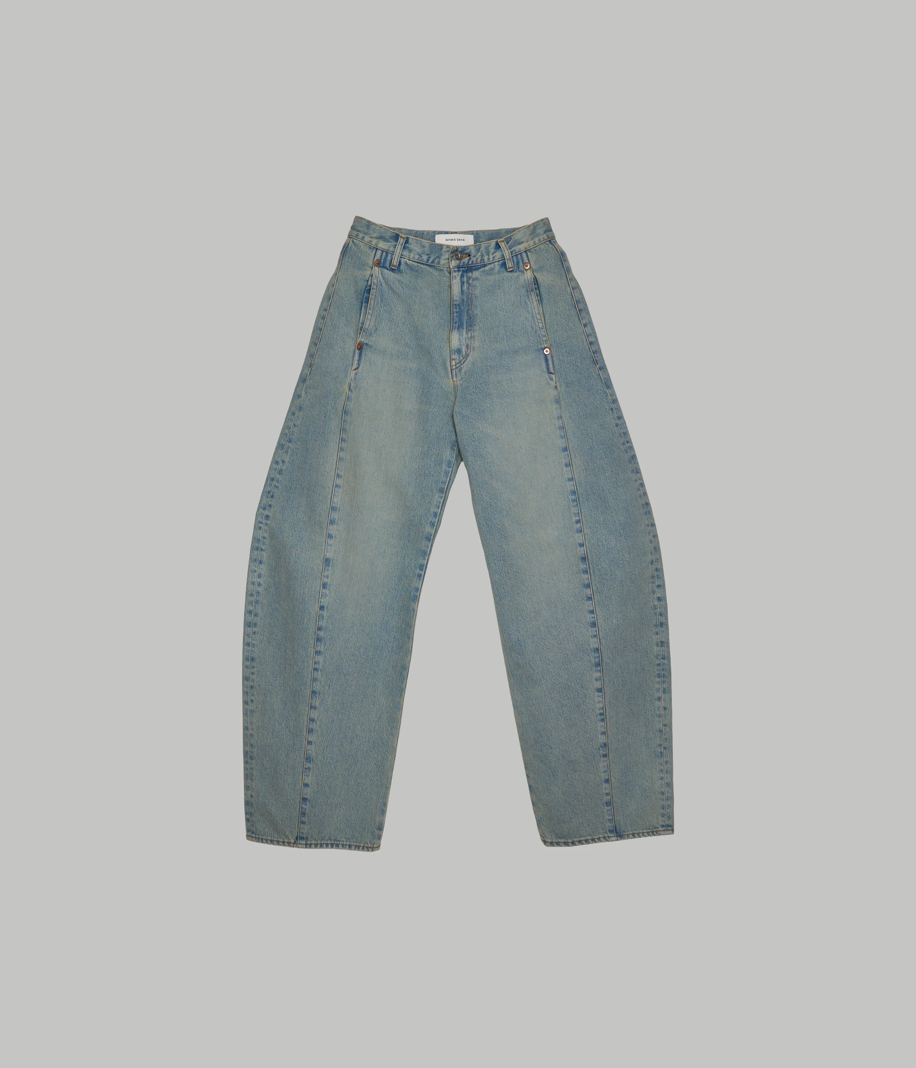 Us Pre Barrel Denim in Vintage Blue sold by Sayaka Davis product image thumbnail 4