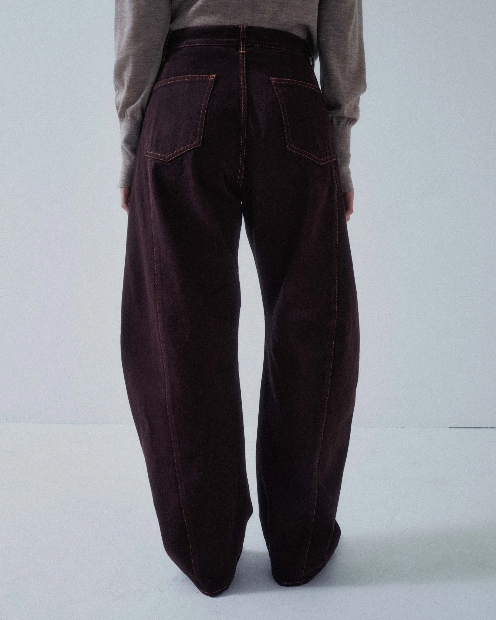 Us Pre Barrel Denim in Sangria sold by Sayaka Davis product image thumbnail 3