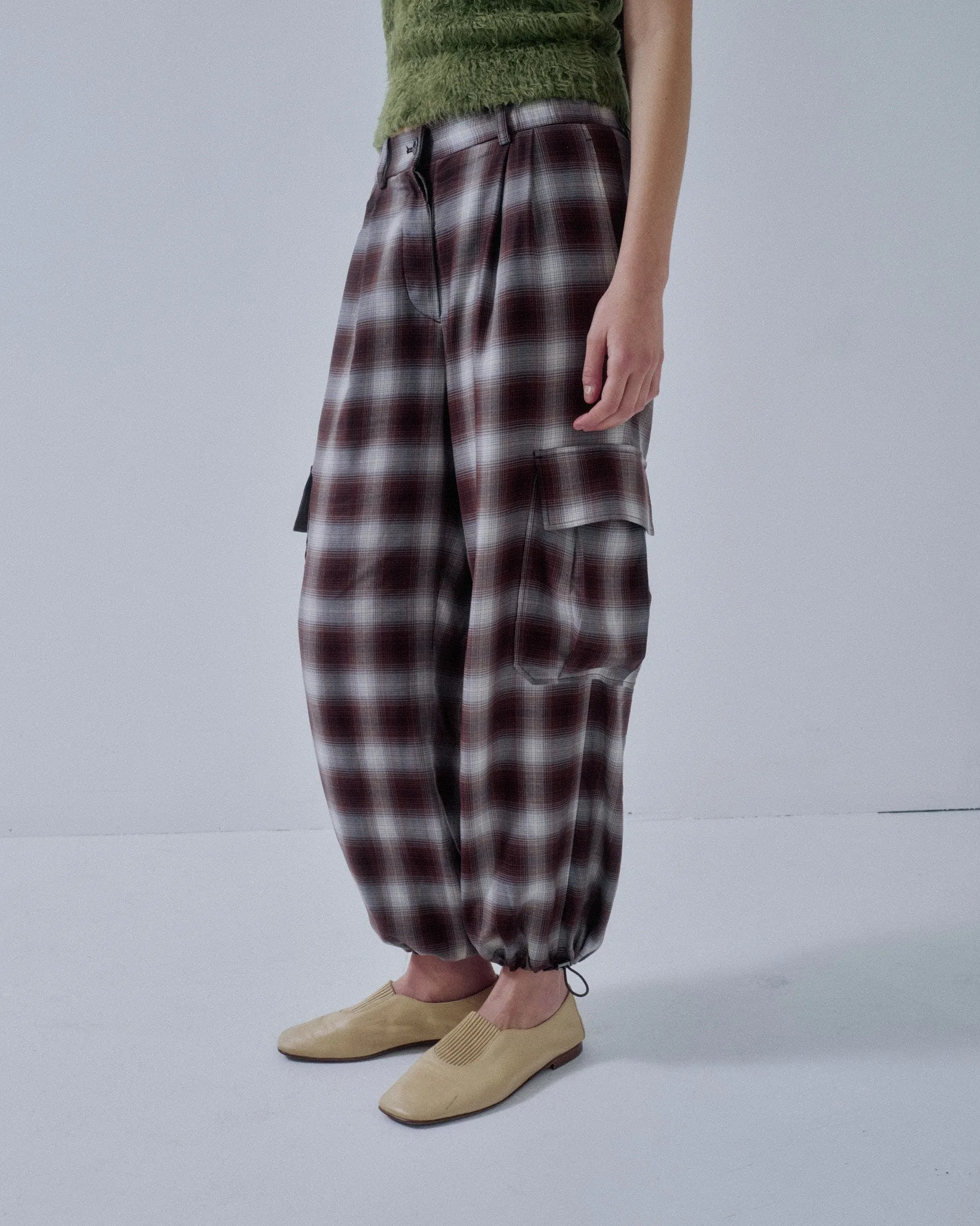 Us Pre Balloon Joggers in Plaid sold by Sayaka Davis product image thumbnail 2
