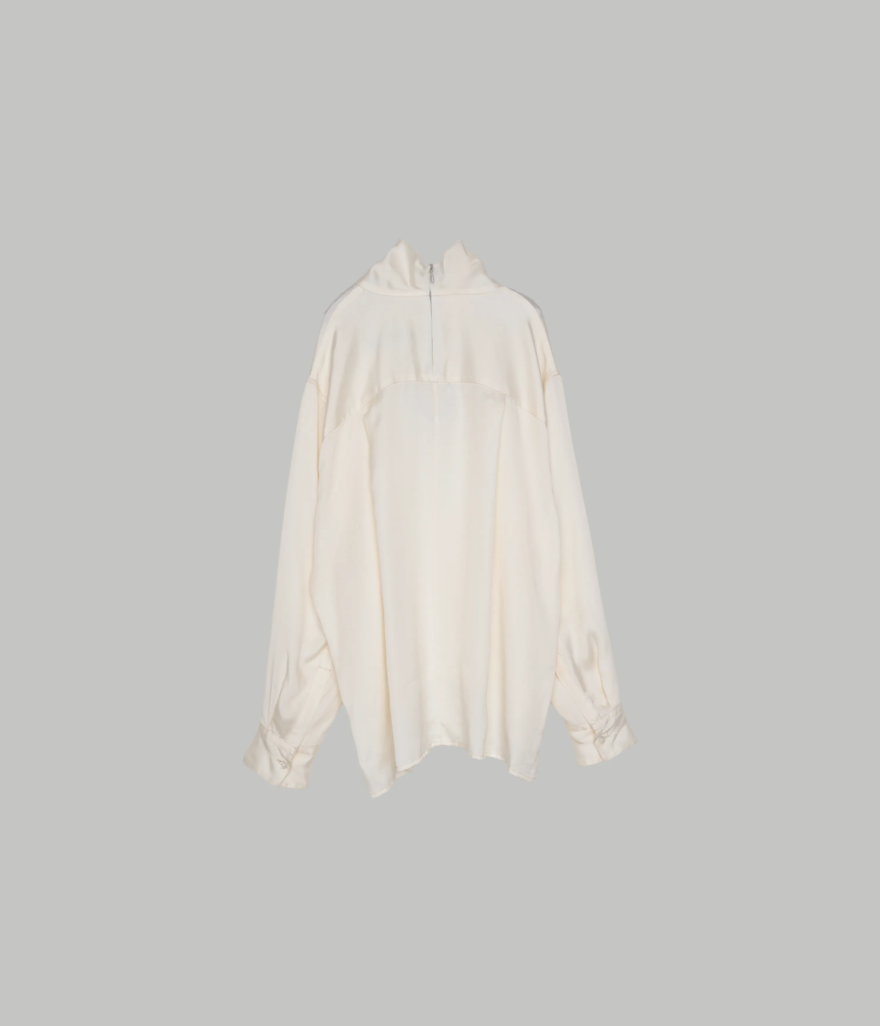 Us Pre Cowl Neck Blouse in Off White sold by Sayaka Davis product image thumbnail 5