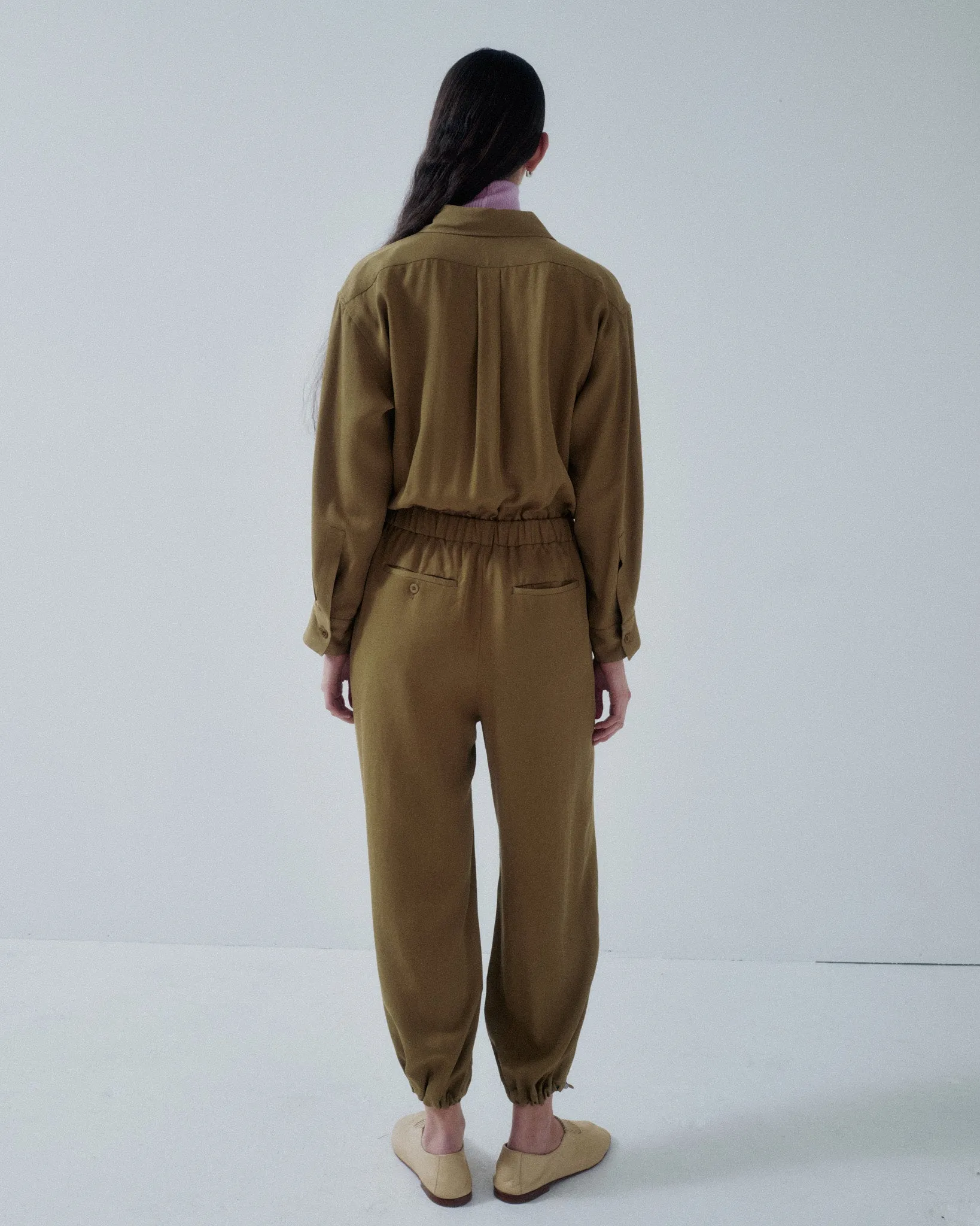 Us Pre Balloon-leg Jumpsuit in Oak sold by Sayaka Davis product image thumbnail 4