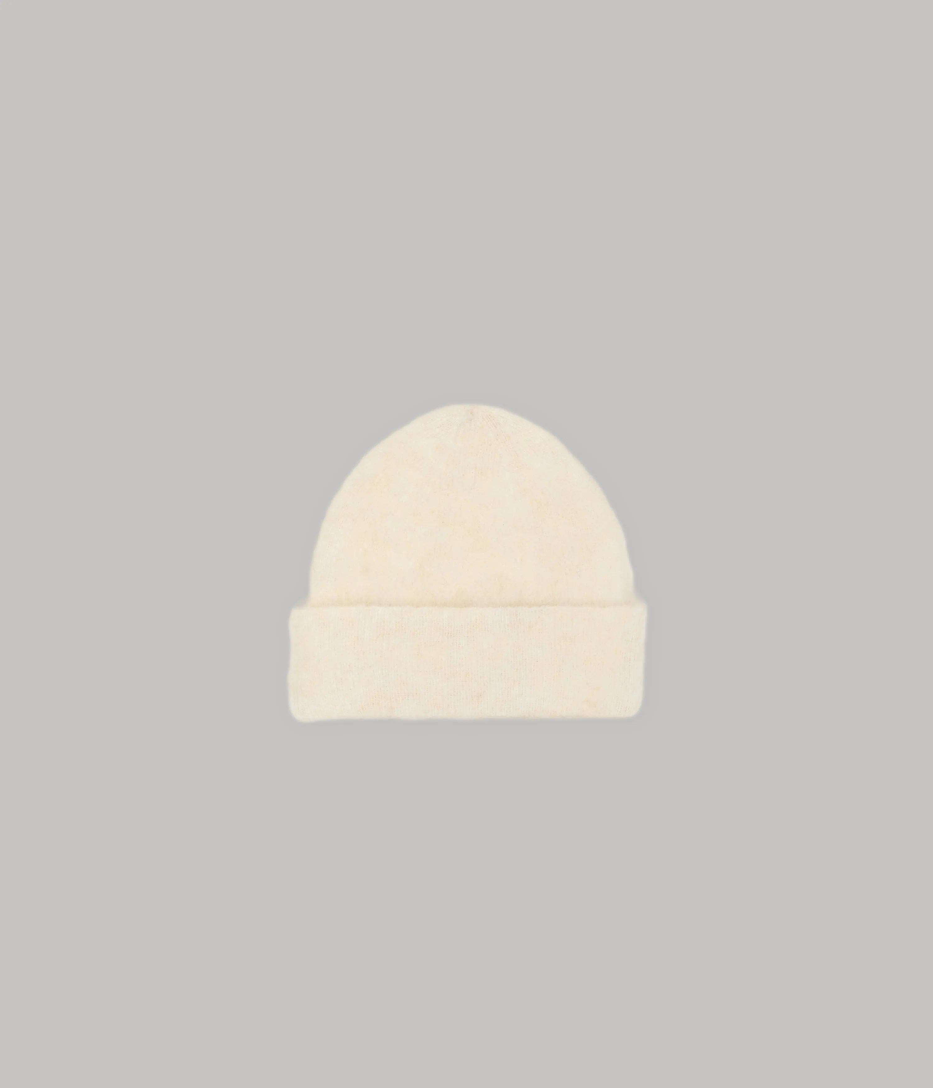 Brushed Mohair Beanie in Wheat sold by Sayaka Davis product image thumbnail 4