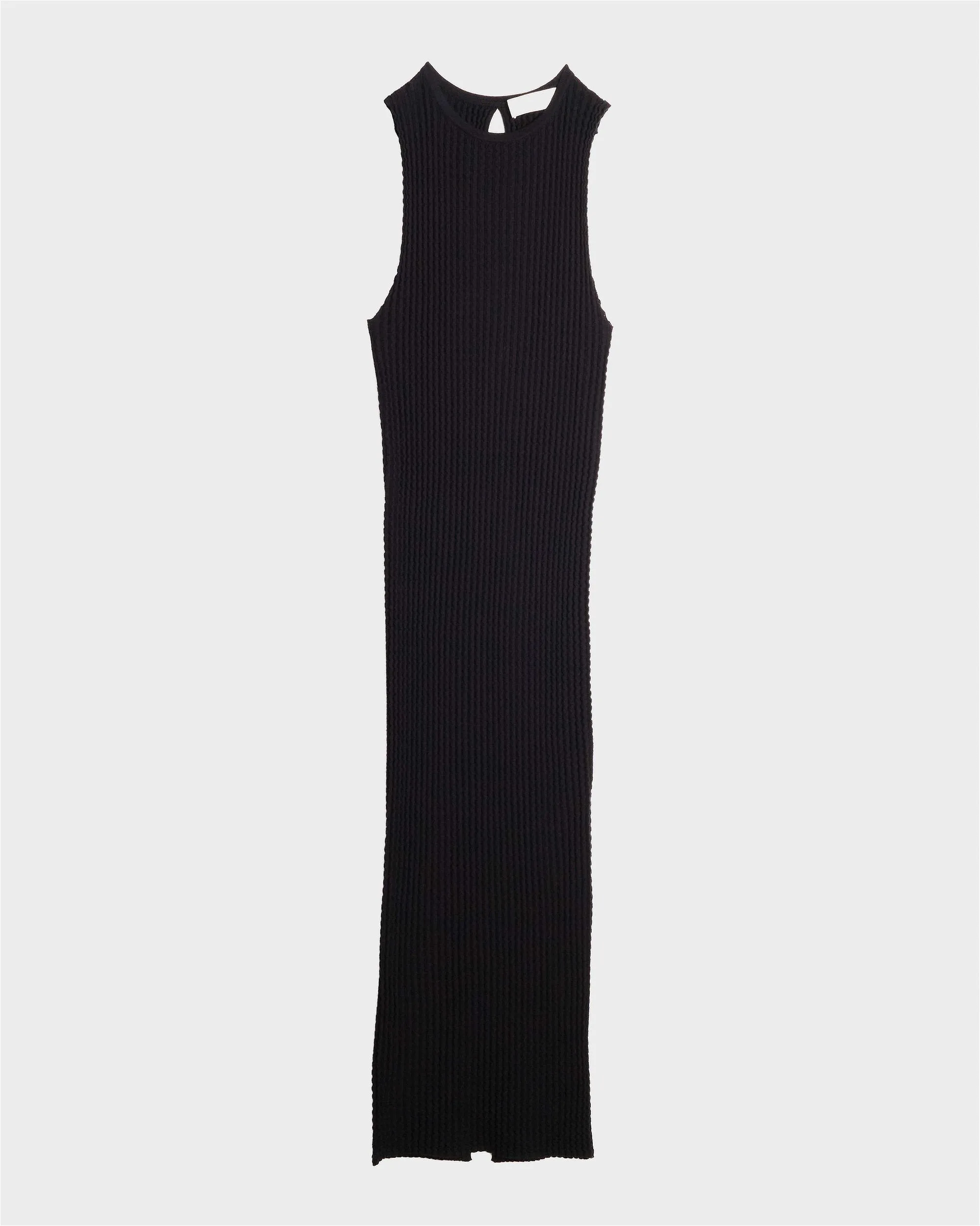 Wavy Rib Dress in Black sold by Sayaka Davis product image thumbnail 2