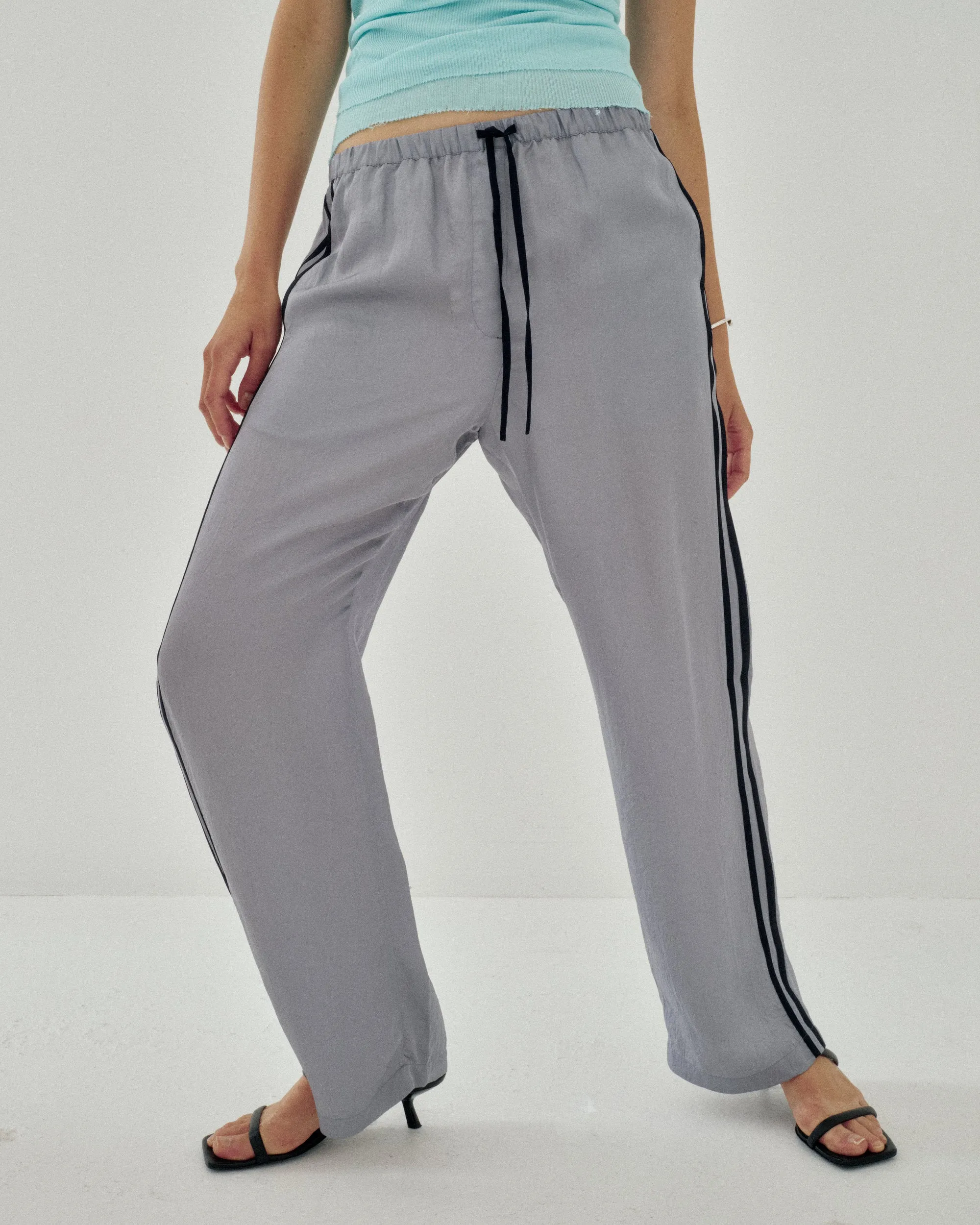 Track Pants in Lavender Gray sold by Sayaka Davis product image thumbnail 3