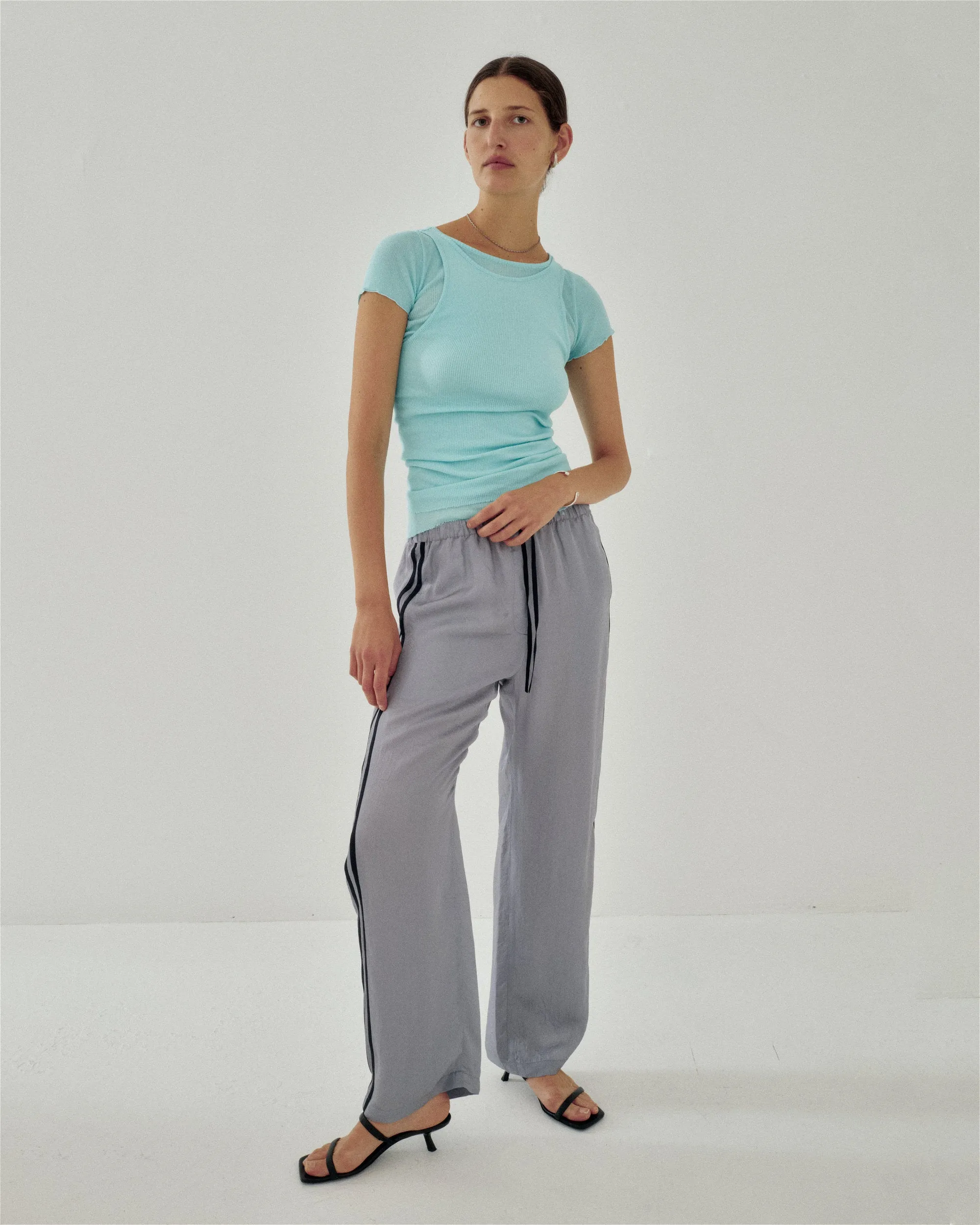 Track Pants in Lavender Gray sold by Sayaka Davis product image thumbnail 4