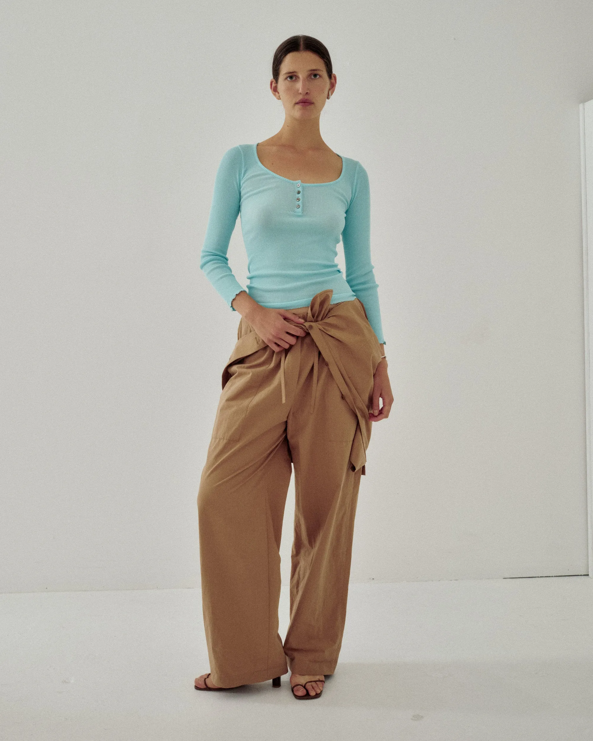 Coverall in Tan Brown sold by Sayaka Davis product image thumbnail 5