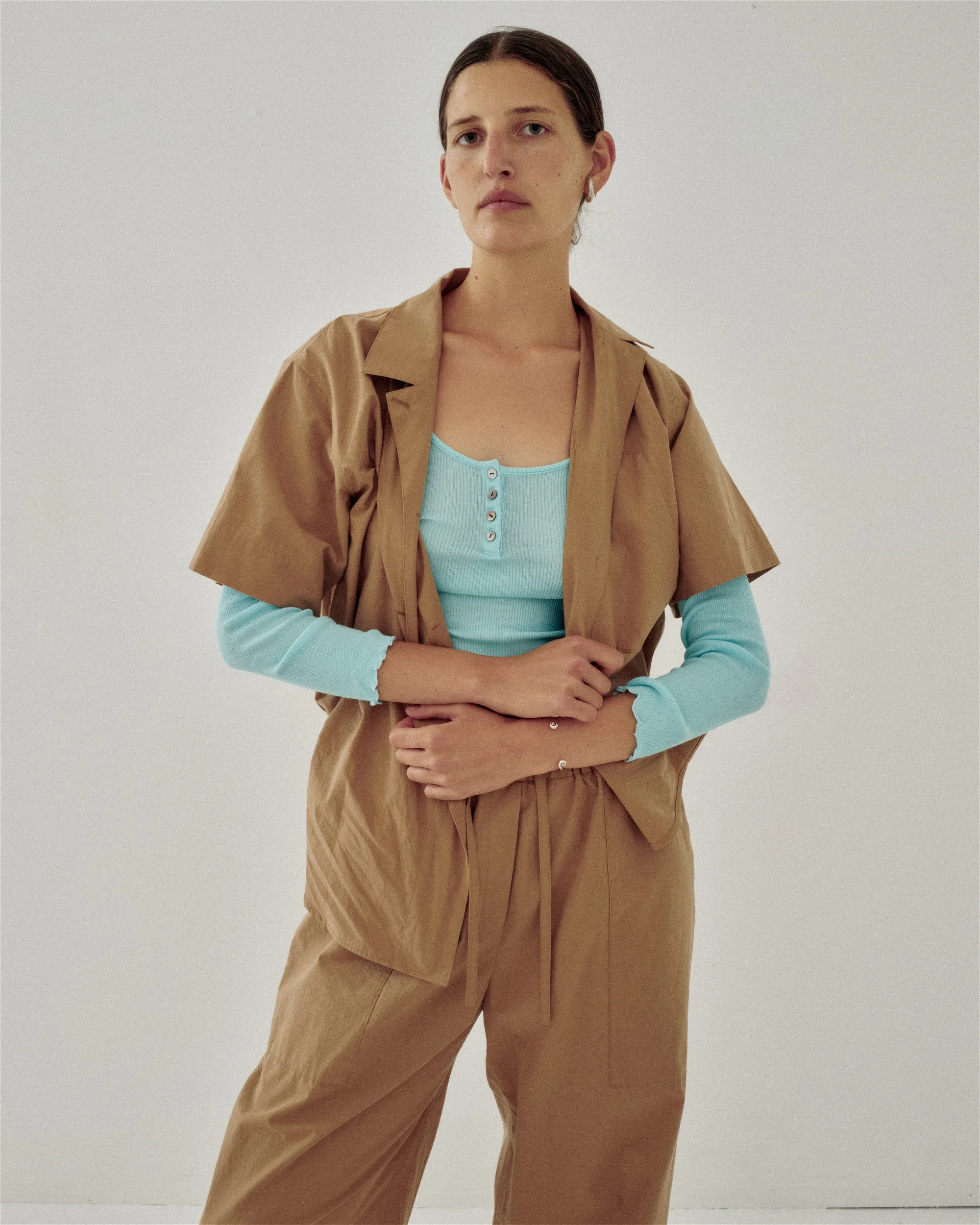 Coverall in Tan Brown sold by Sayaka Davis product image thumbnail 3