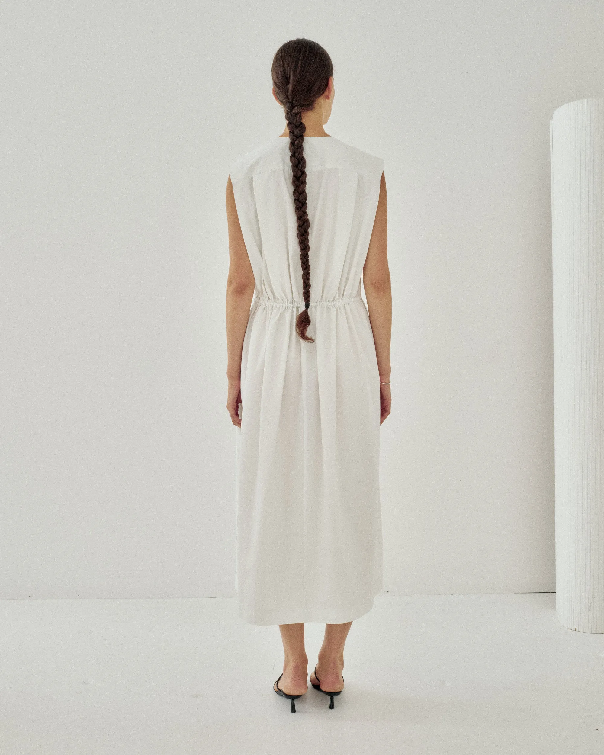 Drawstring Waist Dress in Pale Mint sold by Sayaka Davis product image thumbnail 4