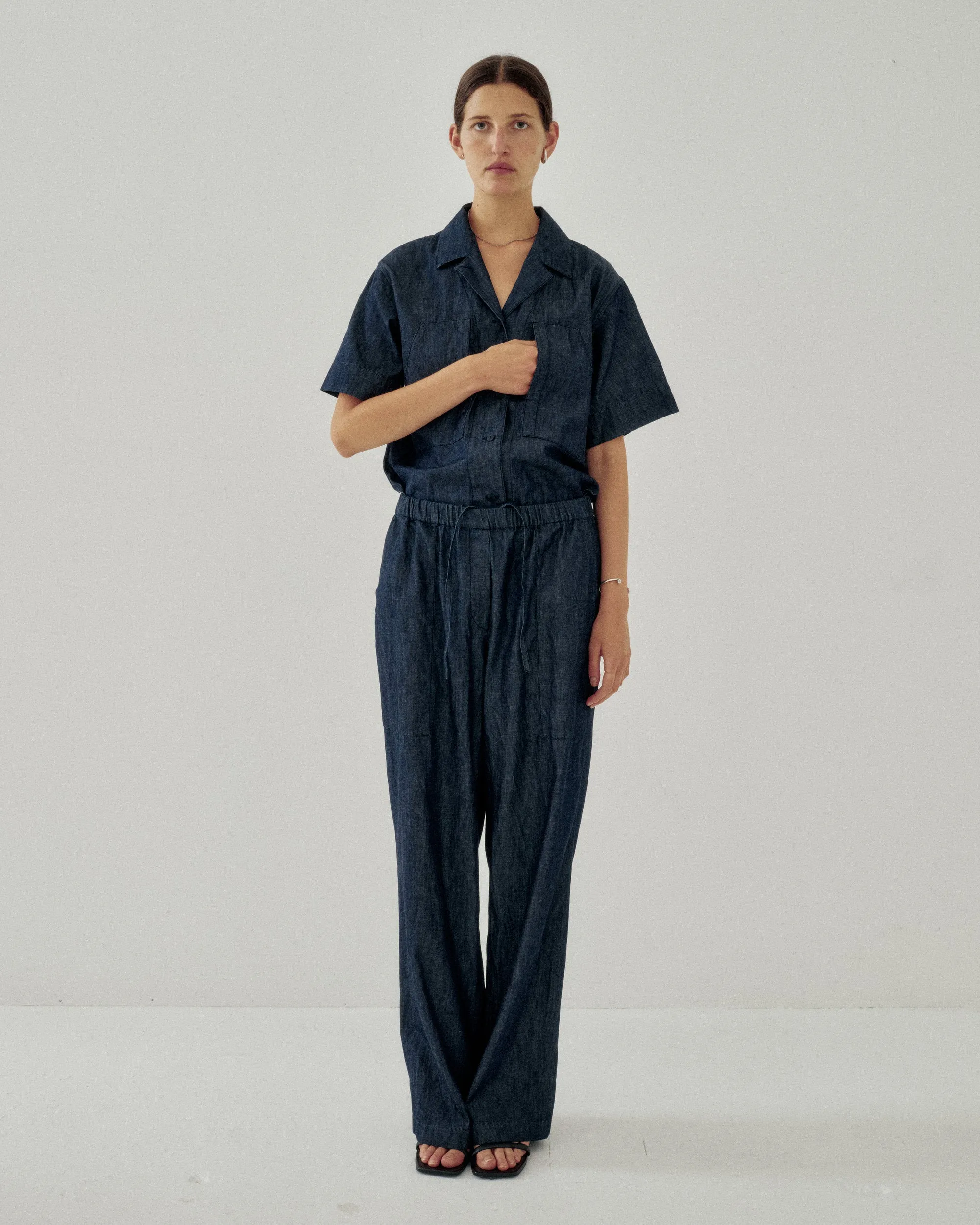Coverall in Indigo sold by Sayaka Davis product image thumbnail 4