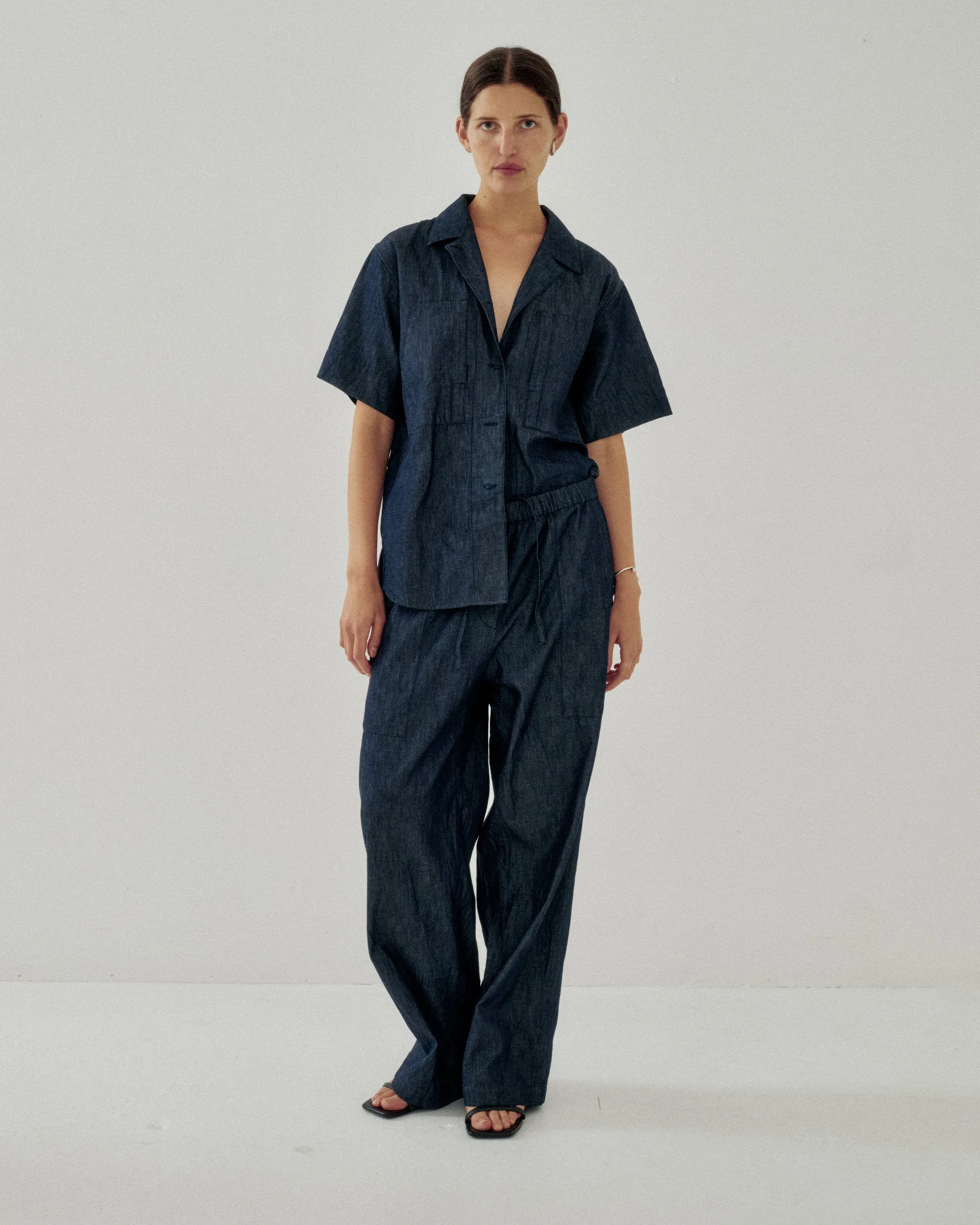 Coverall in Indigo sold by Sayaka Davis product image thumbnail 2