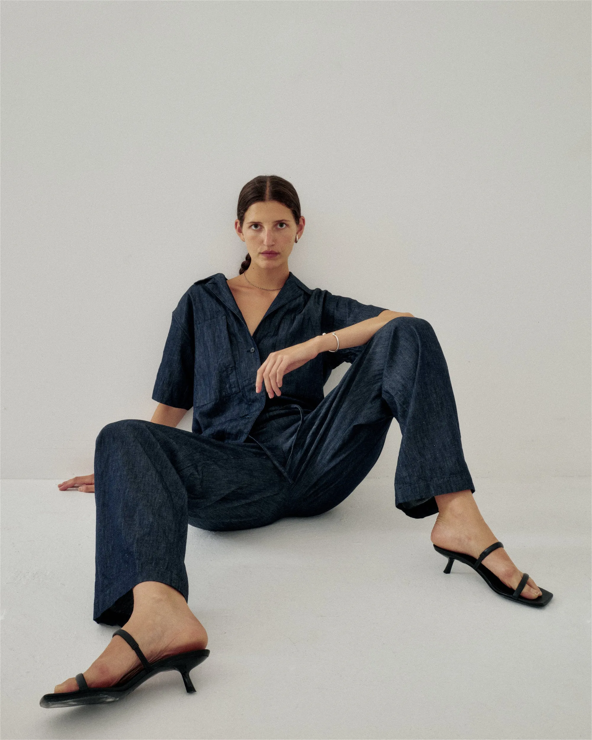 Coverall in Indigo sold by Sayaka Davis product image thumbnail 5