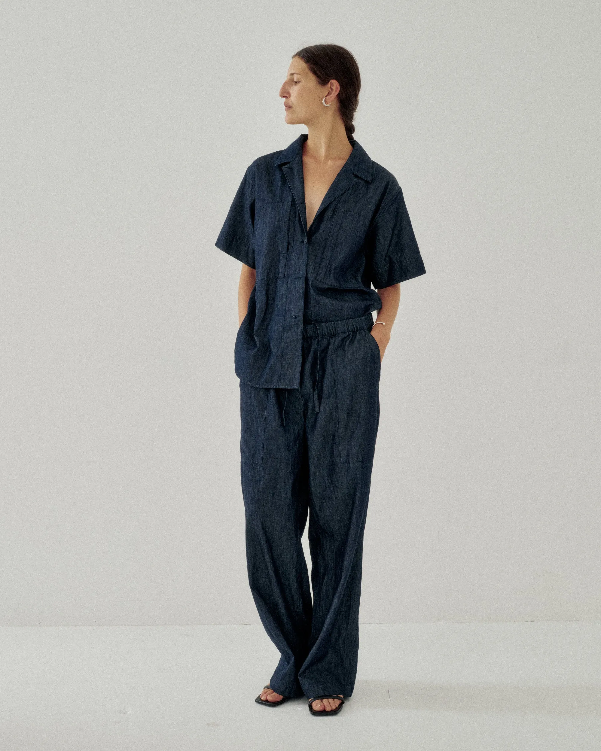 Coverall in Indigo sold by Sayaka Davis product image thumbnail 3
