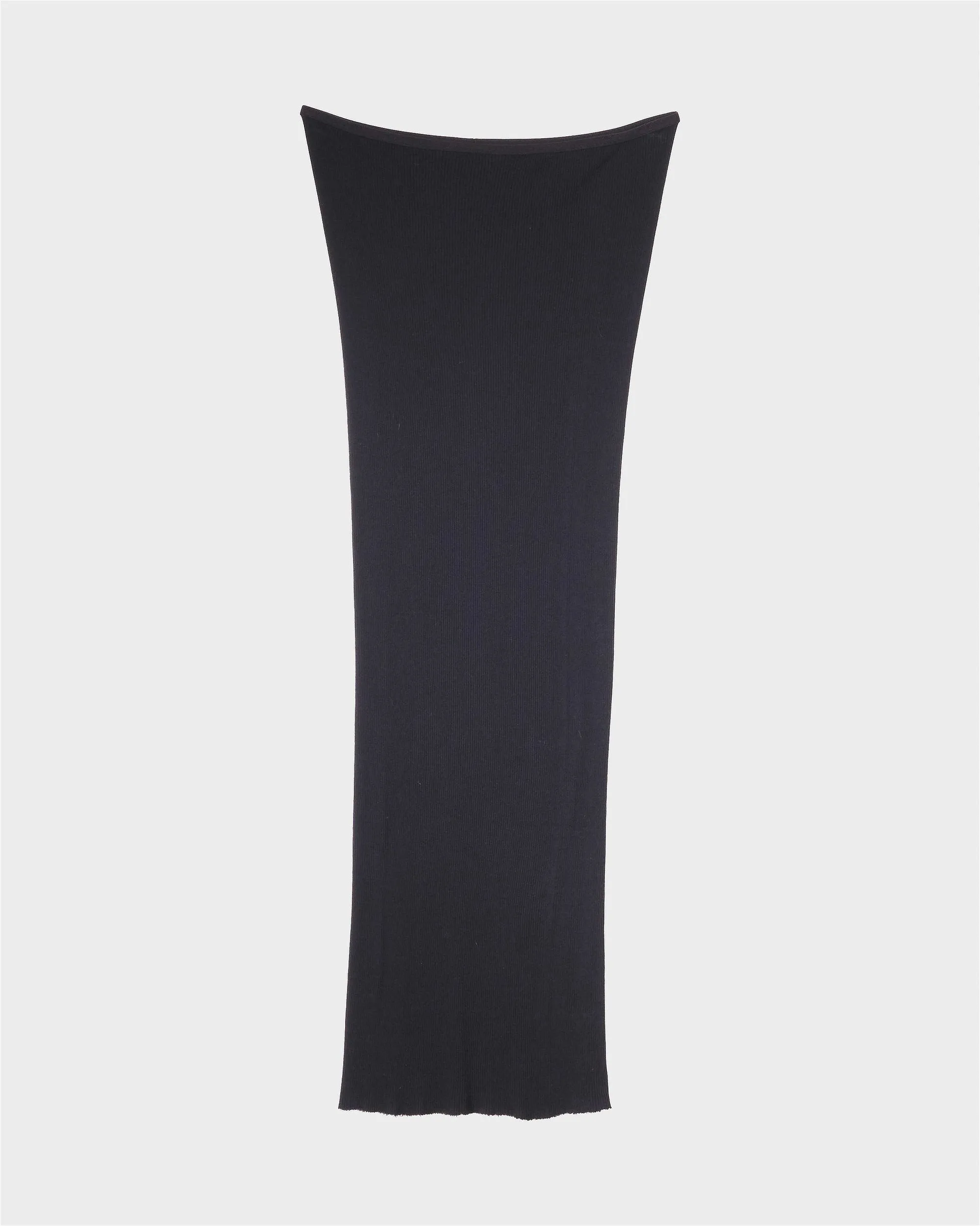 Ribbed Skirt in Black sold by Sayaka Davis