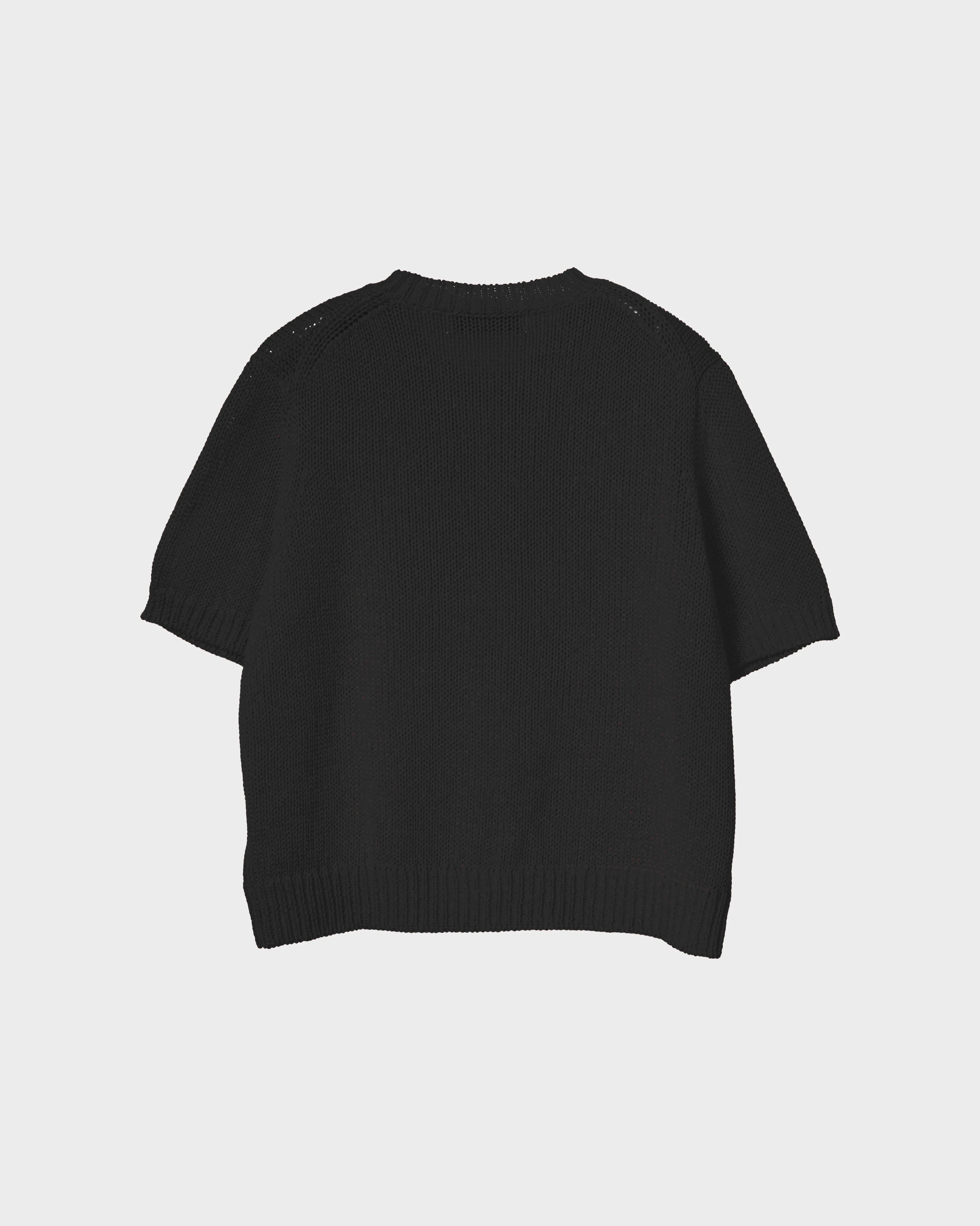 Tape Yarn Cardigan in Black sold by Sayaka Davis product image thumbnail 2