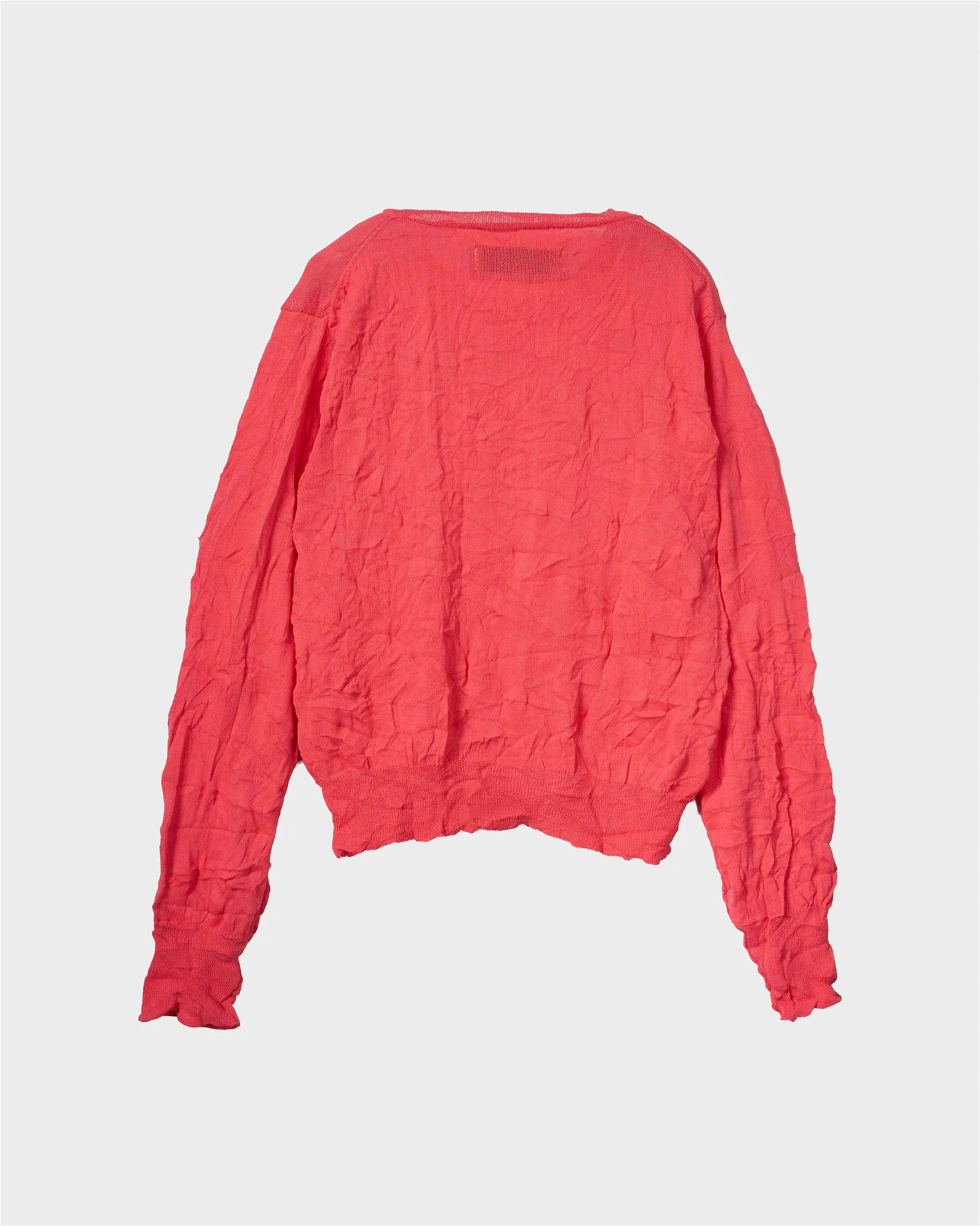 Crinkled Pullover in Poppy Red sold by Sayaka Davis product image thumbnail 5