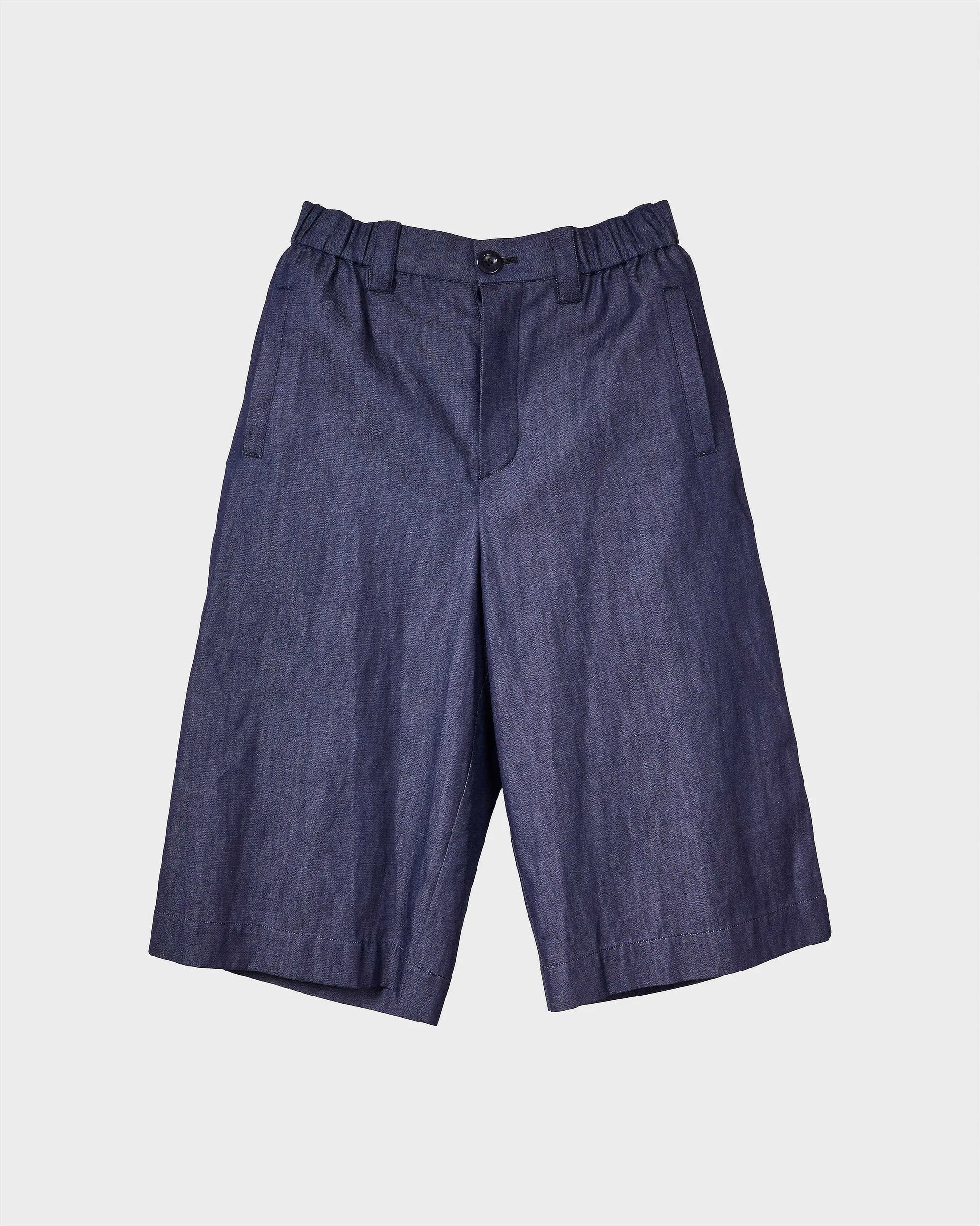 WIDE CAPRIS IN INDIGO sold by Sayaka Davis product image thumbnail 5