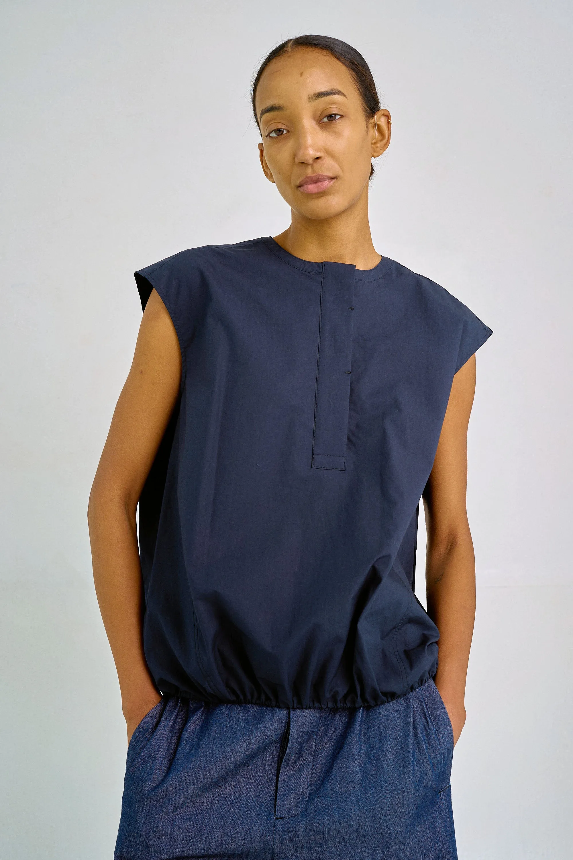 Balloon Top in Navy sold by Sayaka Davis product image thumbnail 4