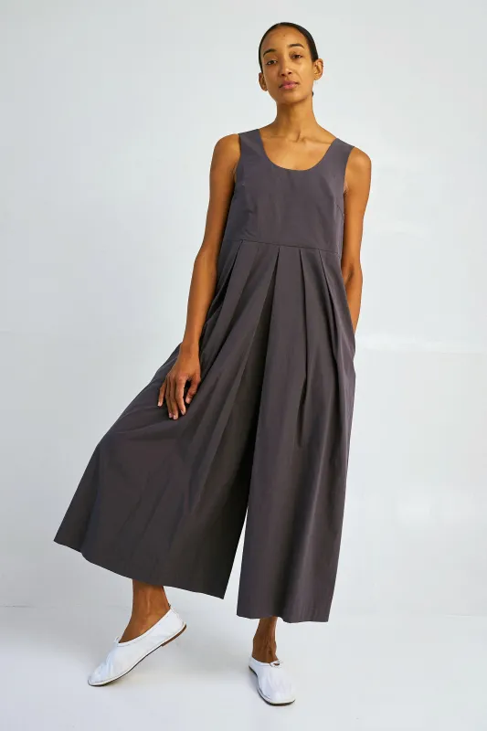 Wide-leg Jumpsuit in Nori made by Sayaka Davis