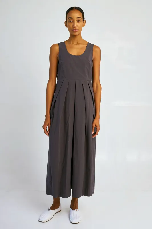WIDE-LEG JUMPSUIT IN NORI made by Sayaka Davis