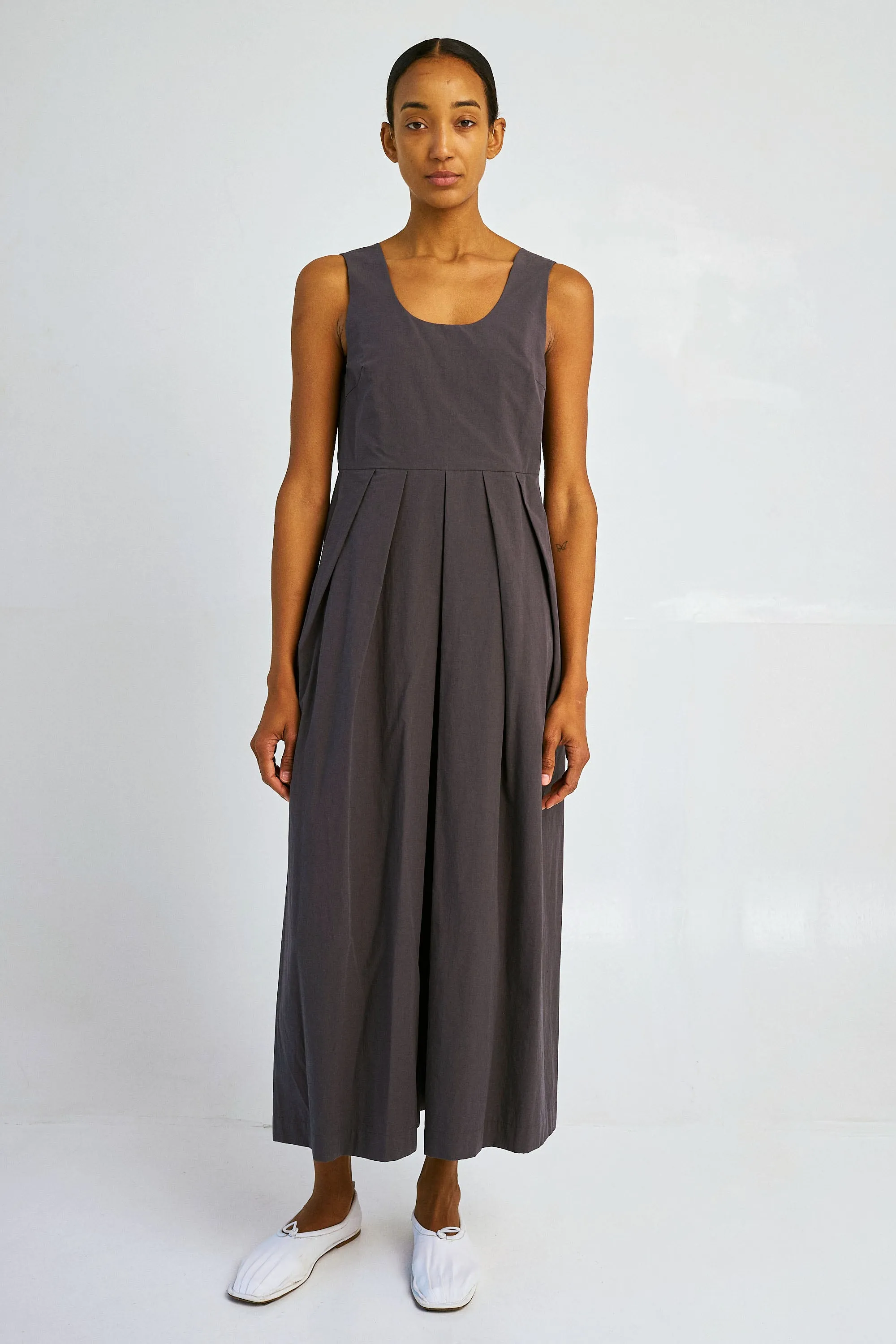 WIDE-LEG JUMPSUIT IN NORI sold by Sayaka Davis