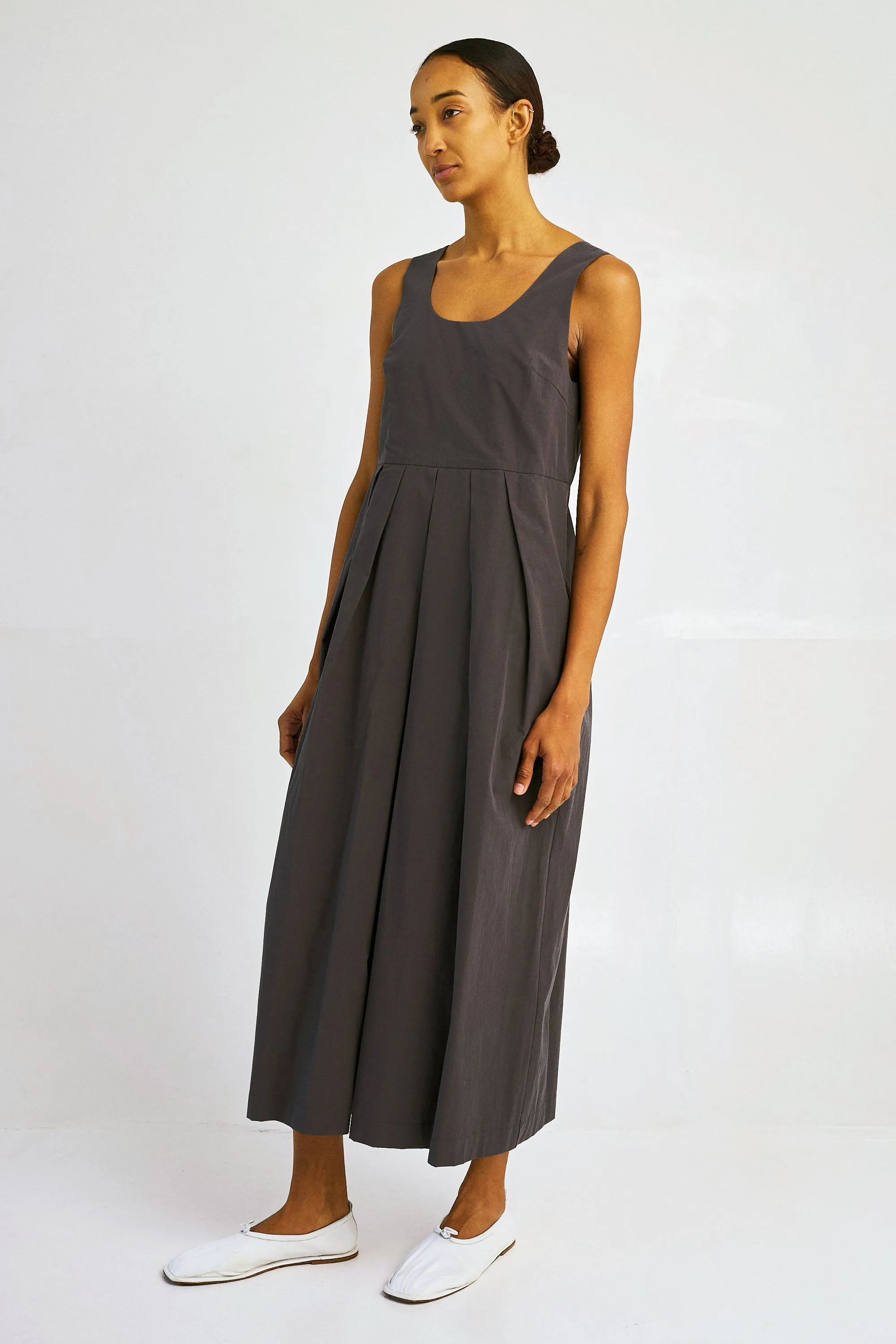 WIDE-LEG JUMPSUIT IN NORI sold by Sayaka Davis product image thumbnail 5