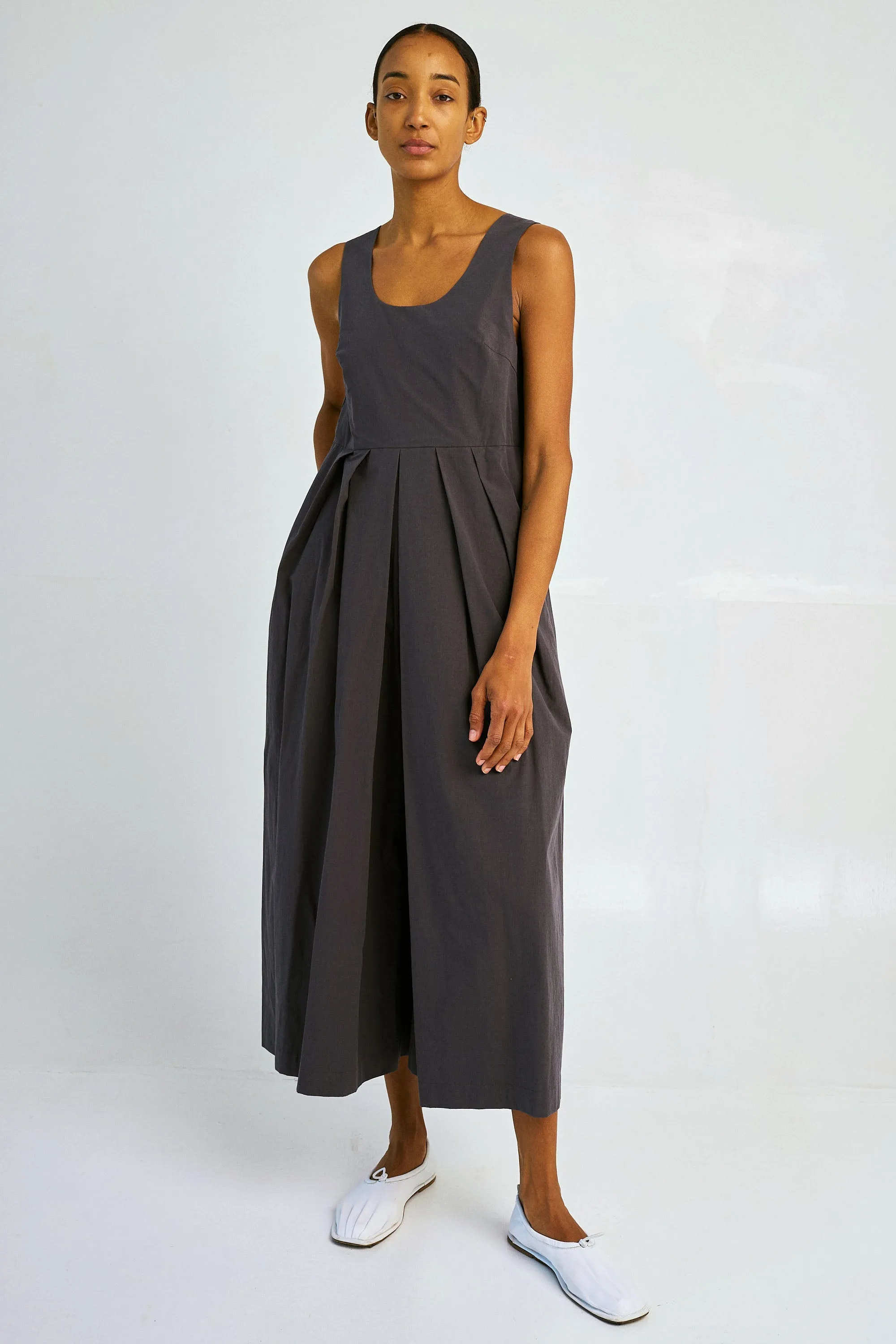 WIDE-LEG JUMPSUIT IN NORI sold by Sayaka Davis product image thumbnail 2