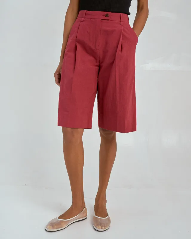 Shorts in Cherry made by Sayaka Davis