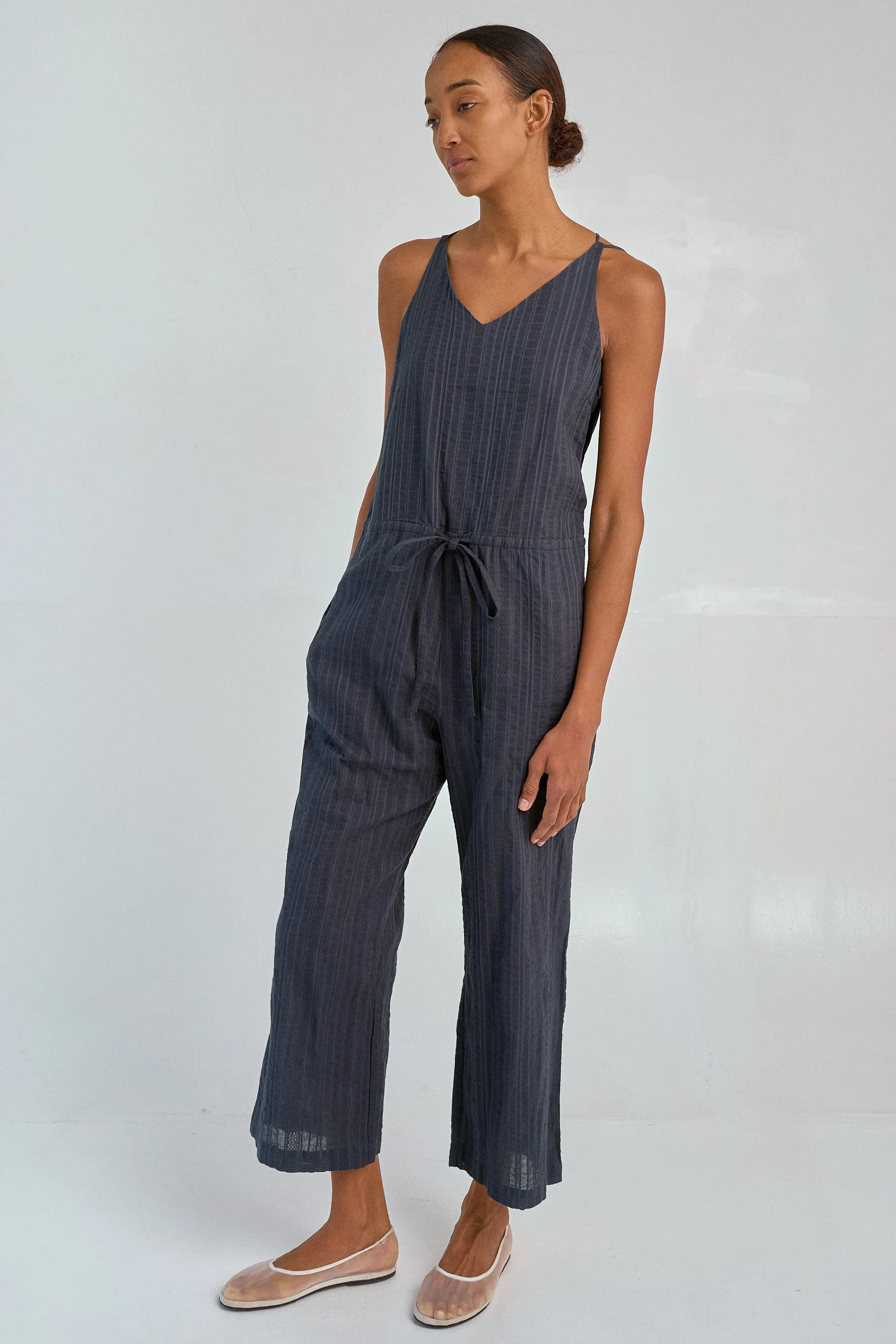 M-Strap Jumpsuit in Navy sold by Sayaka Davis product image thumbnail 2