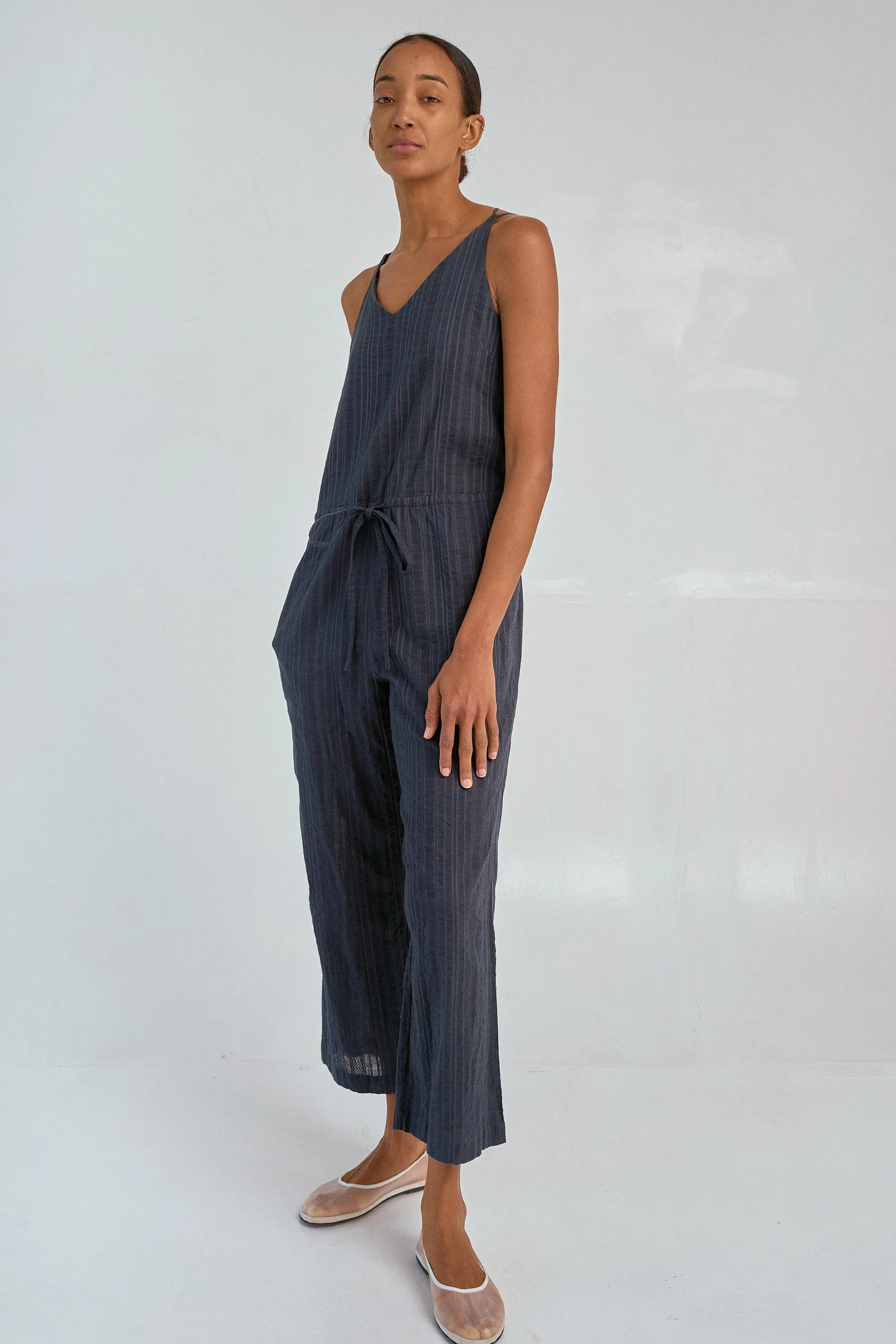M-Strap Jumpsuit in Navy sold by Sayaka Davis product image thumbnail 3
