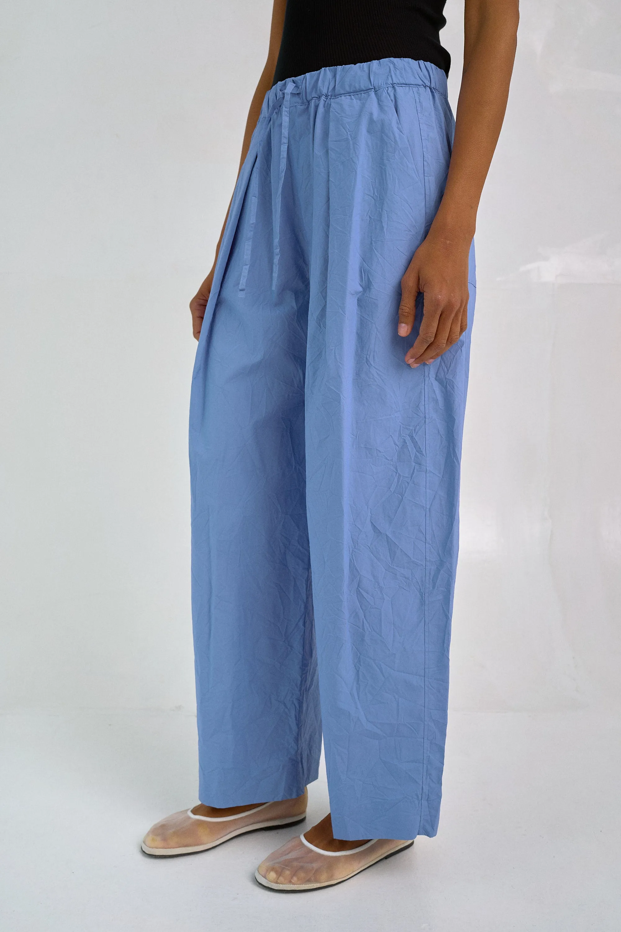 Tucked Pull-on Pants in French Blue sold by Sayaka Davis product image thumbnail 4
