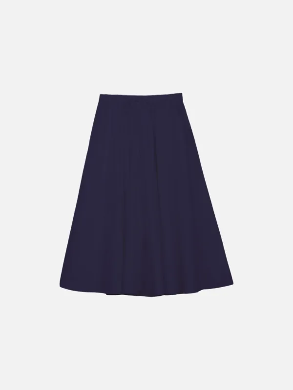Us Pre Circular Skirt in Navy made by Sayaka Davis