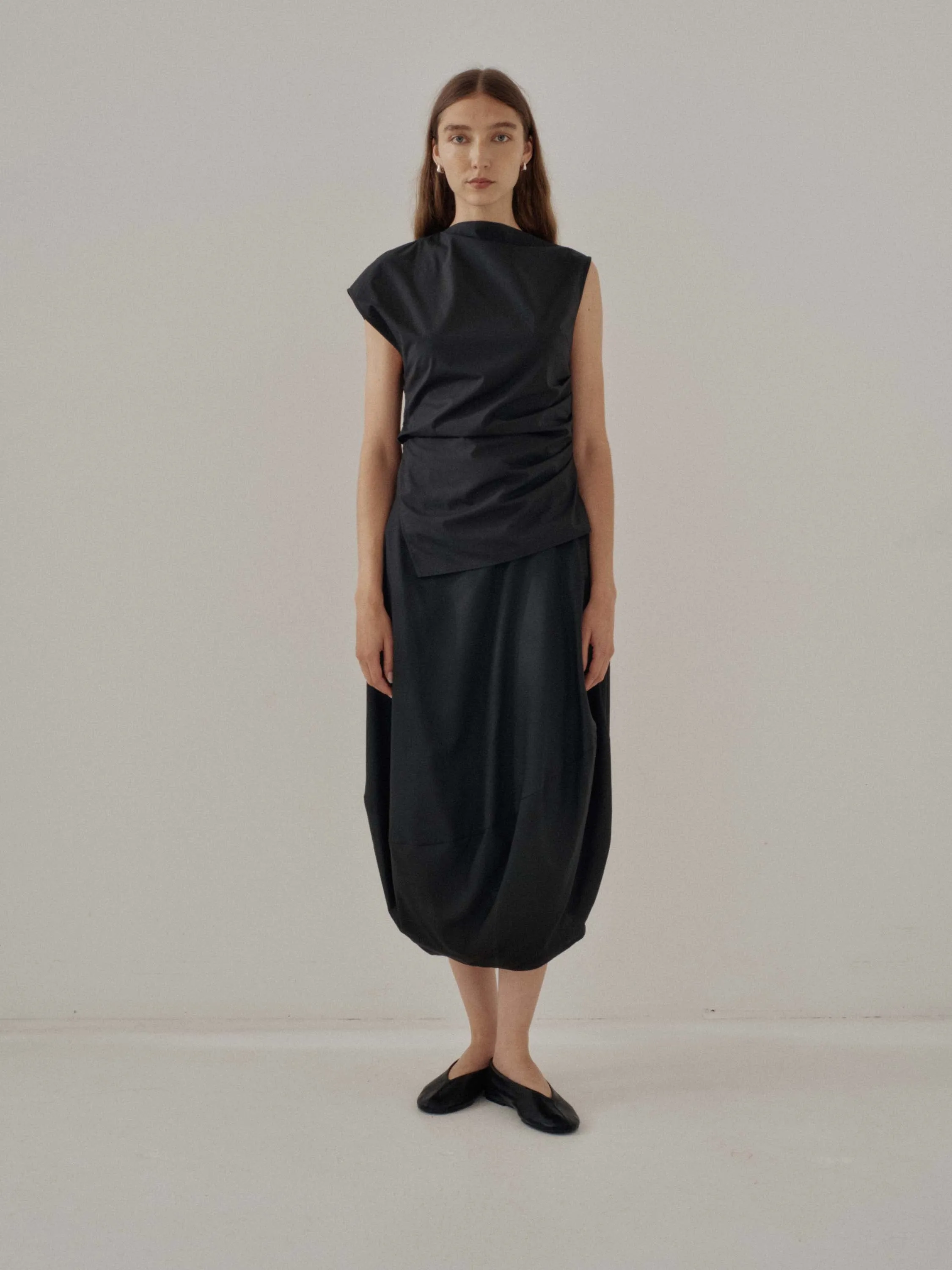 Us Pre Asymmetrical Top in Black sold by Sayaka Davis product image thumbnail 4