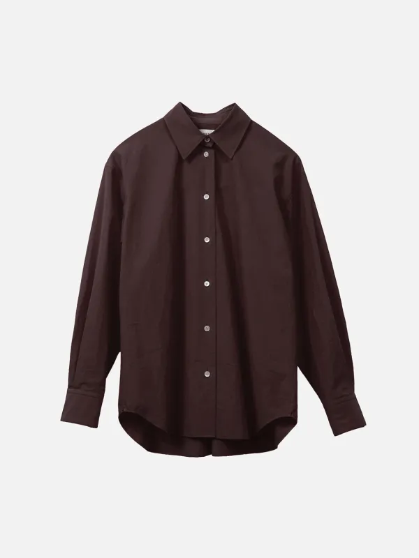 Us Pre Classic Shirt in Brown made by Sayaka Davis
