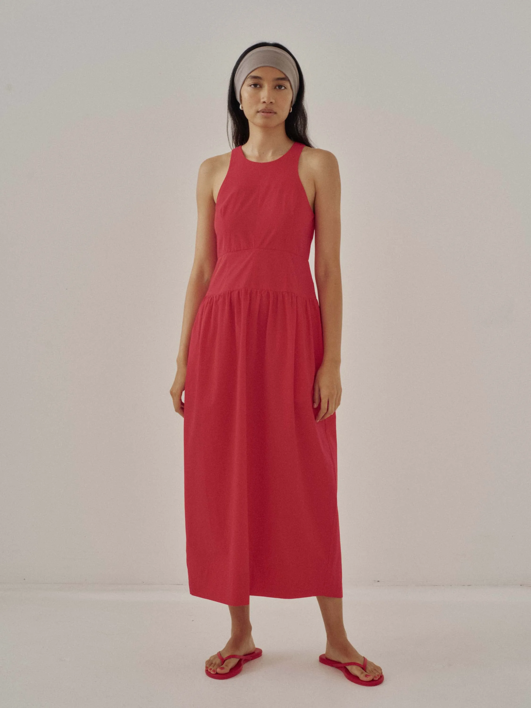 Us Pre Tank Dress in Red sold by Sayaka Davis product image thumbnail 2