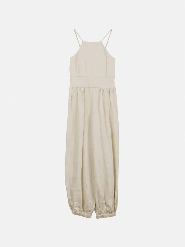Us Pre Balloon Jumpsuit in Hay made by Sayaka Davis