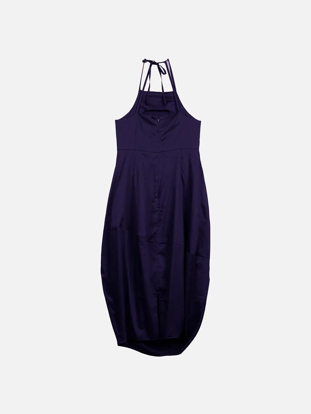 Us Pre Draped Dress in Eggplant sold by Sayaka Davis product image thumbnail 2