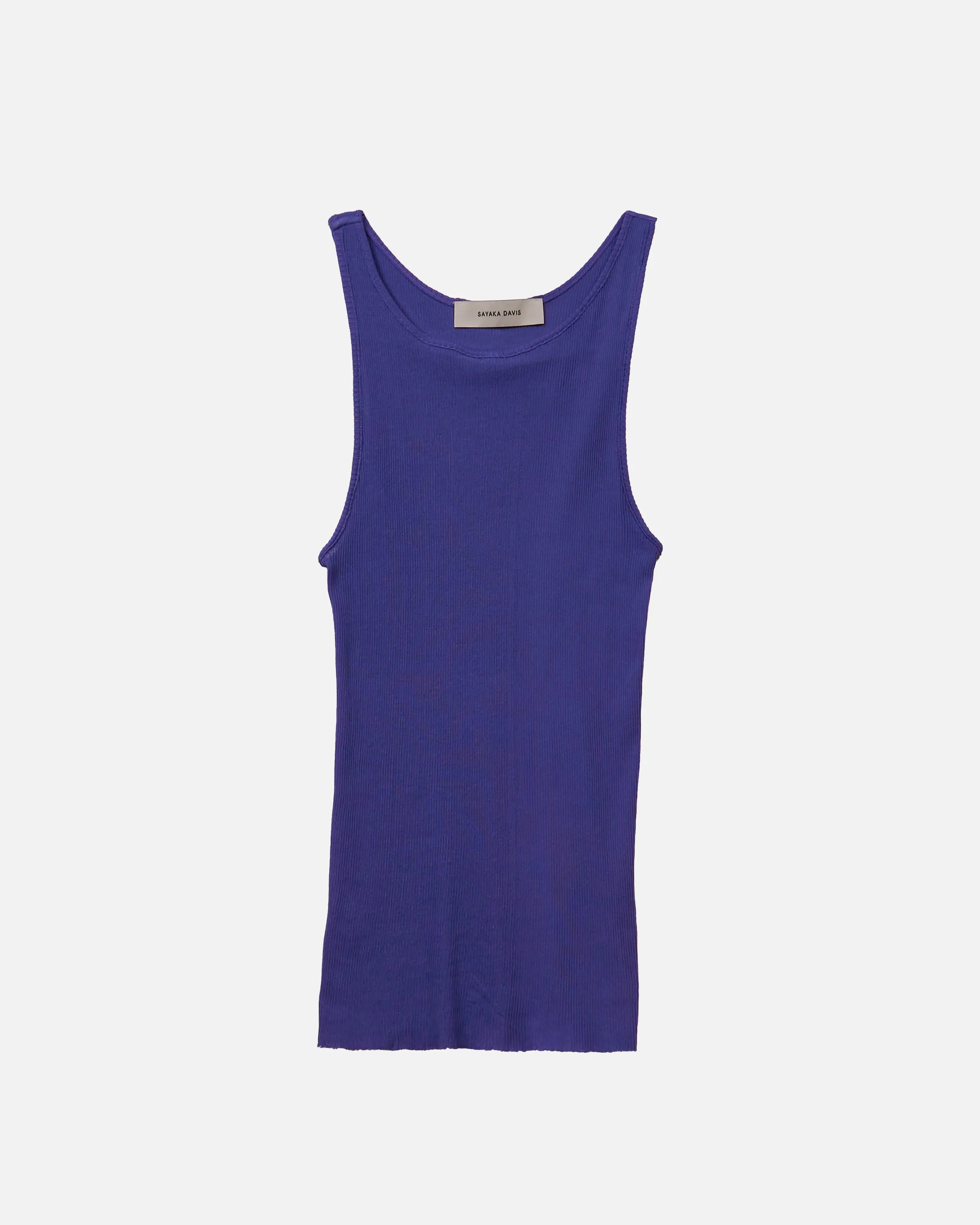 Us Pre Rib Tank in Periwinkle sold by Sayaka Davis product image thumbnail 5