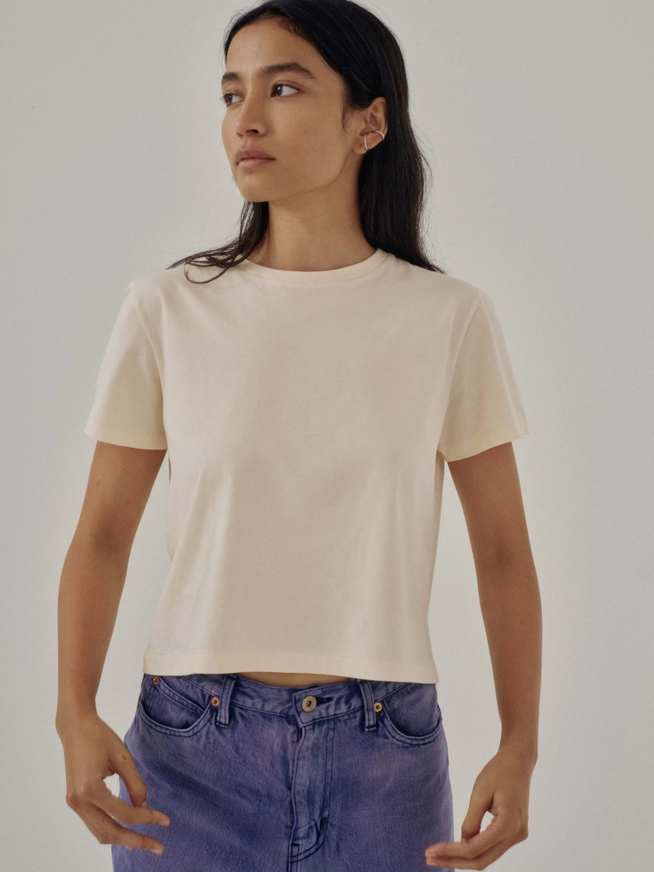 Us Pre Compact Tee in Sherbet sold by Sayaka Davis product image thumbnail 3