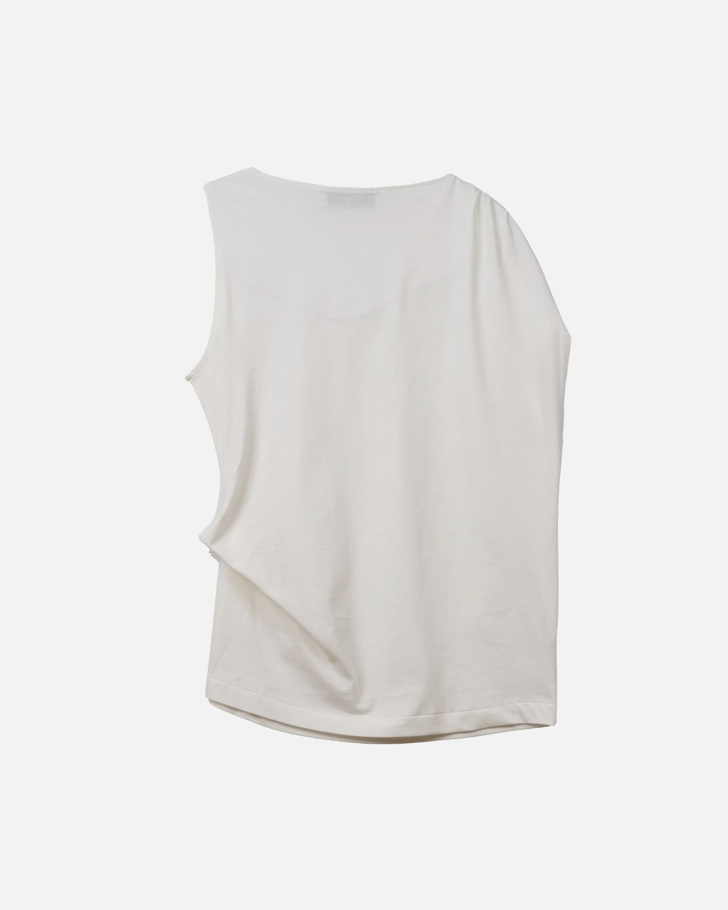 Us Pre Asymmetrical Tee in White sold by Sayaka Davis product image thumbnail 2