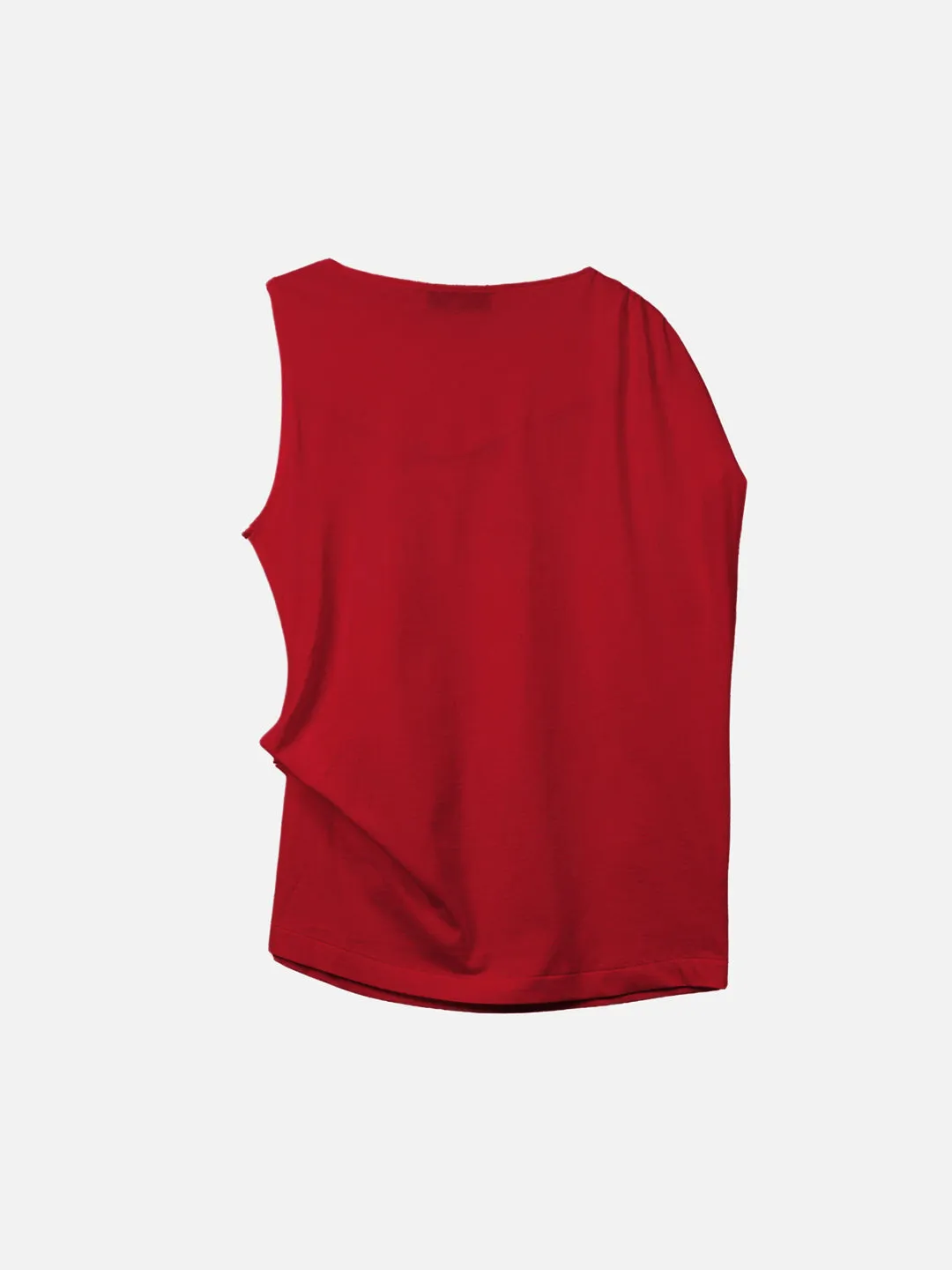 Us Pre Asymmetrical Tee in Red sold by Sayaka Davis product image thumbnail 2