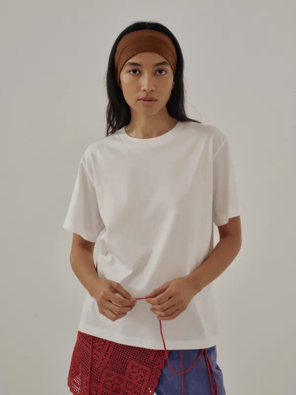 Us Pre Classic Tee in White made by Sayaka Davis
