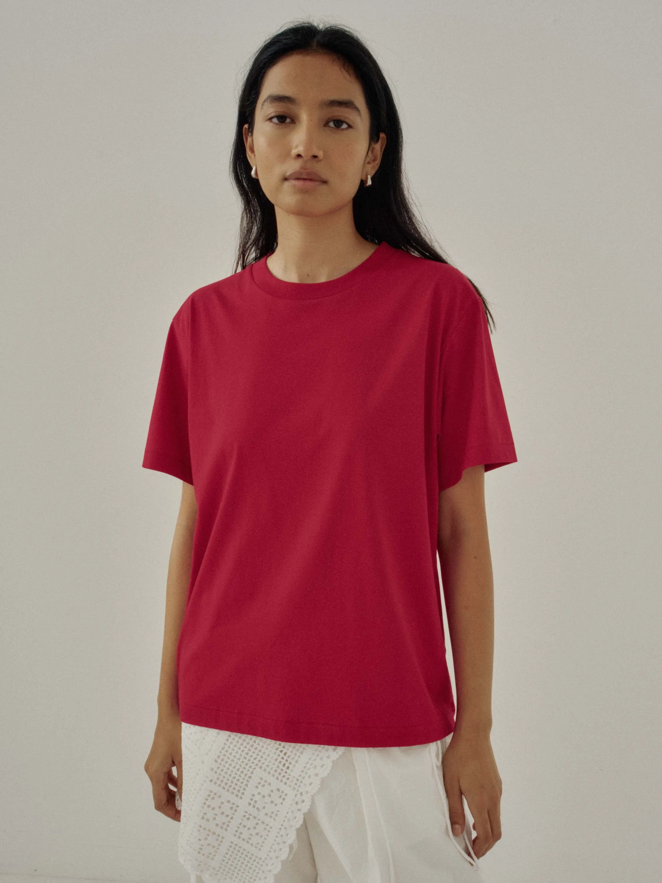 Us Pre Classic Tee in Red sold by Sayaka Davis