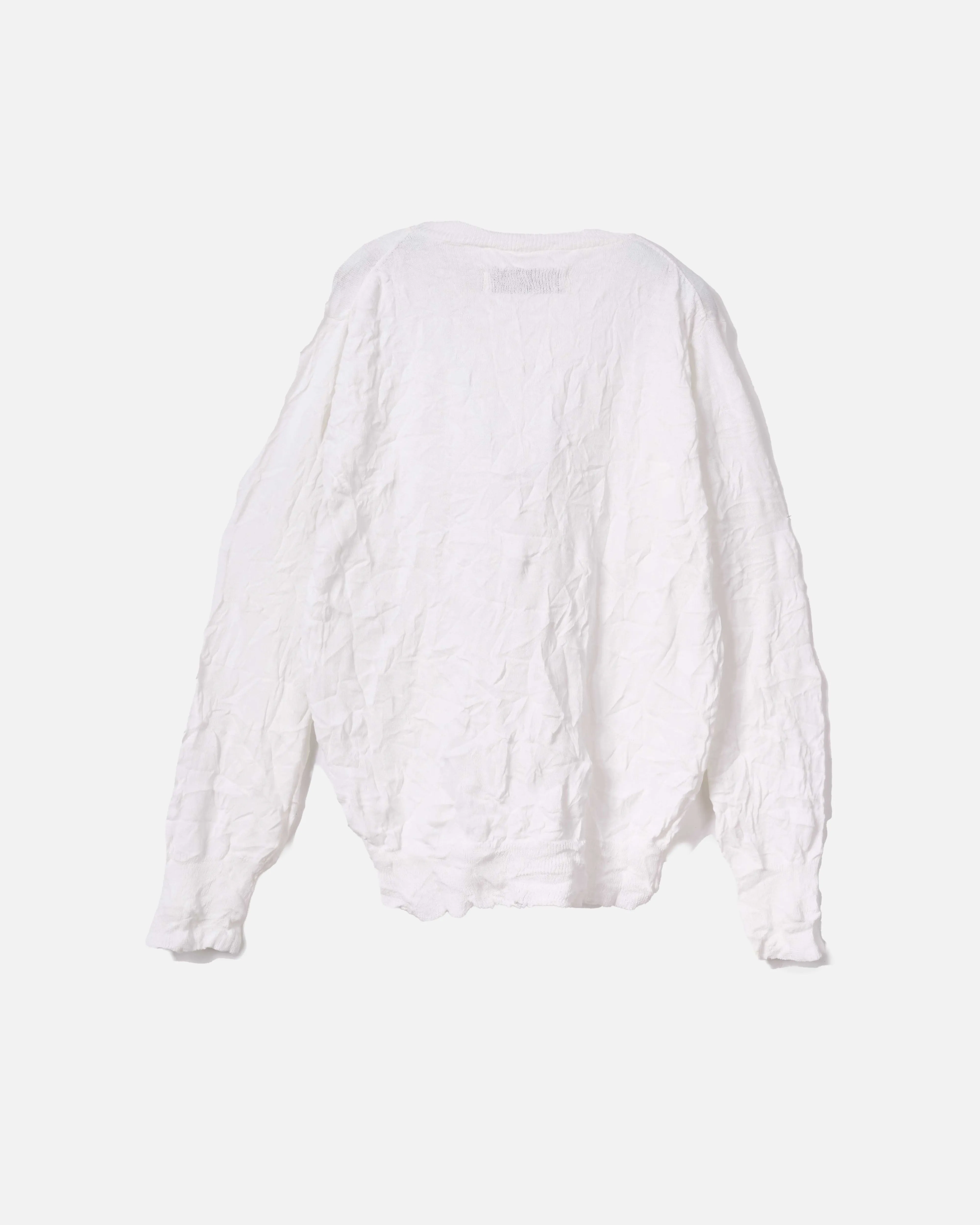 Us Pre Crinkled Pullover in White sold by Sayaka Davis product image thumbnail 2